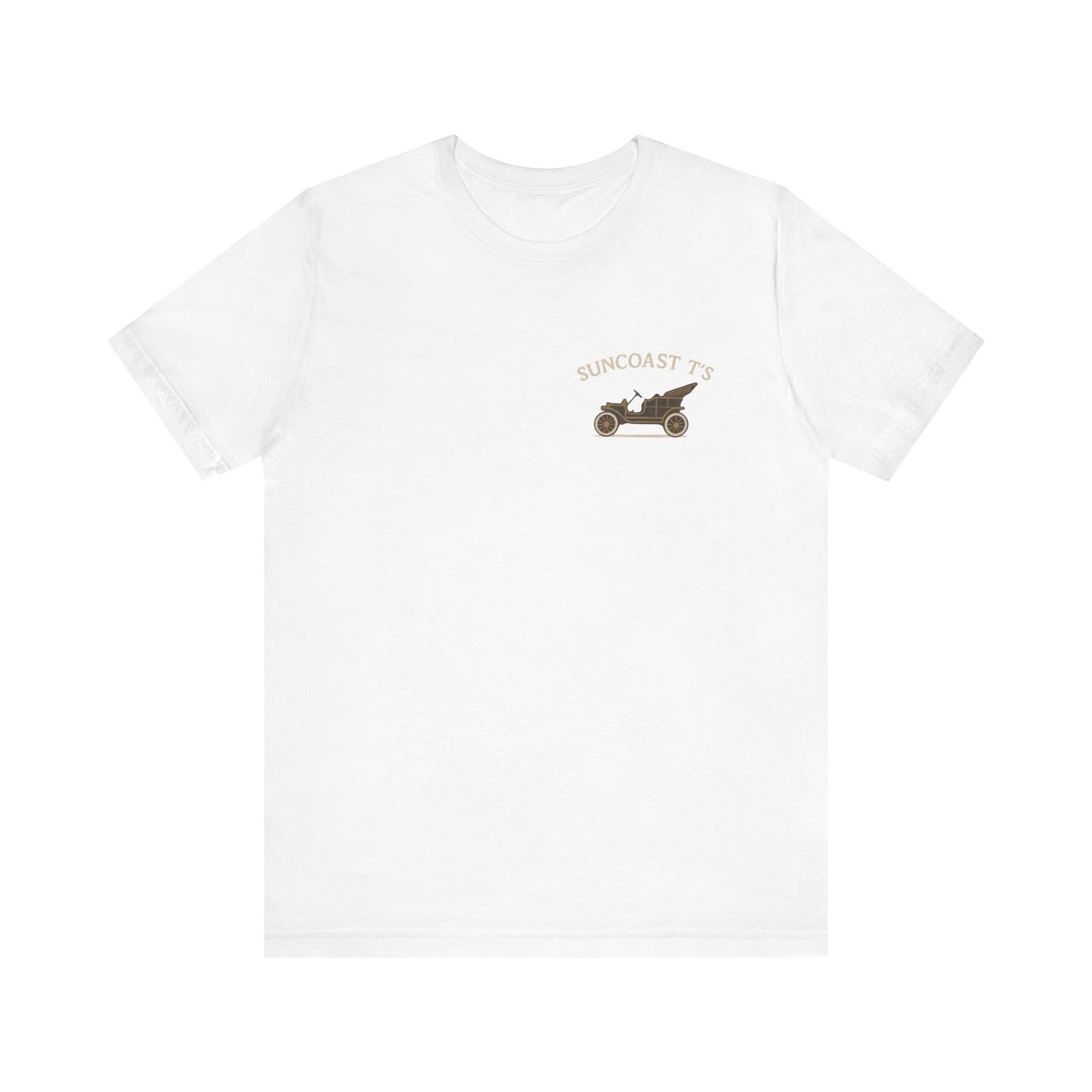 Suncoast T's - Printed Inspired Unisex Jersey Tee | Perfect for Summer, Beach Days, Travel, Casual Outings, Gift Idea