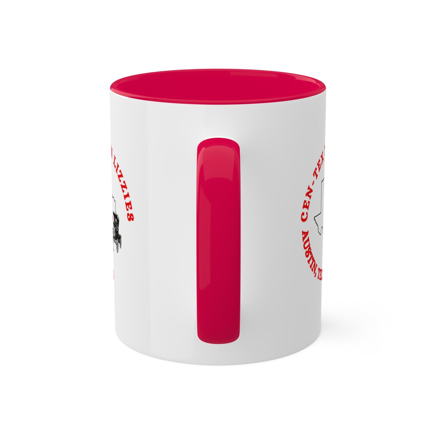 Cen-Tex Tin Lizzies Colorful Mugs, 11oz