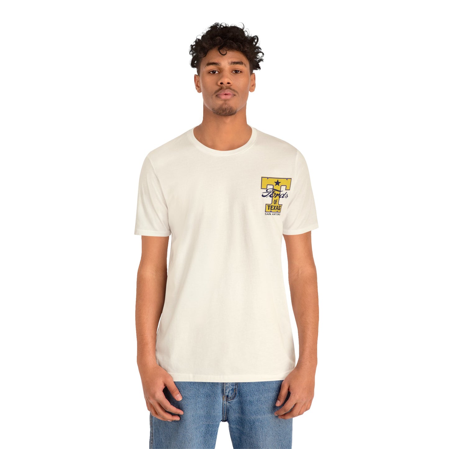 T Fords of Texas (front and back print) Unisex Jersey Short Sleeve Tee