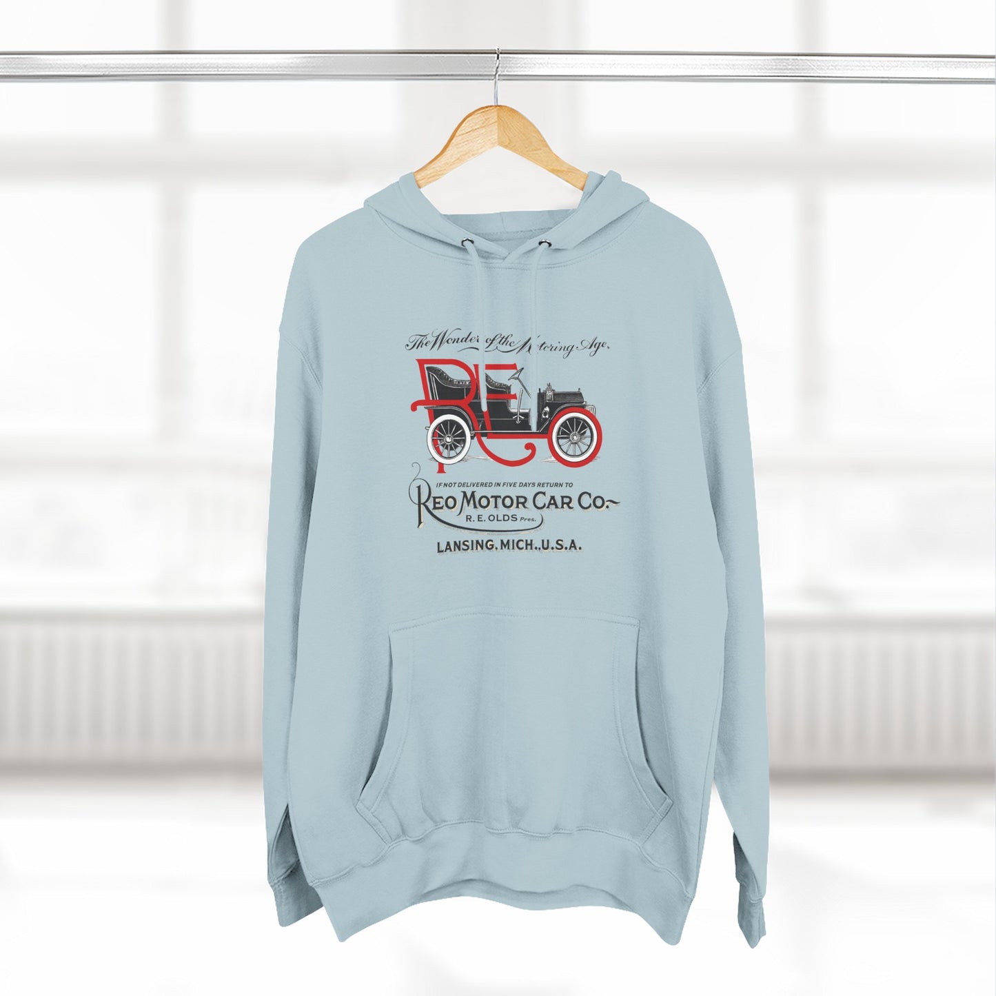 REO Motor Car Co. Fleece Hoodie