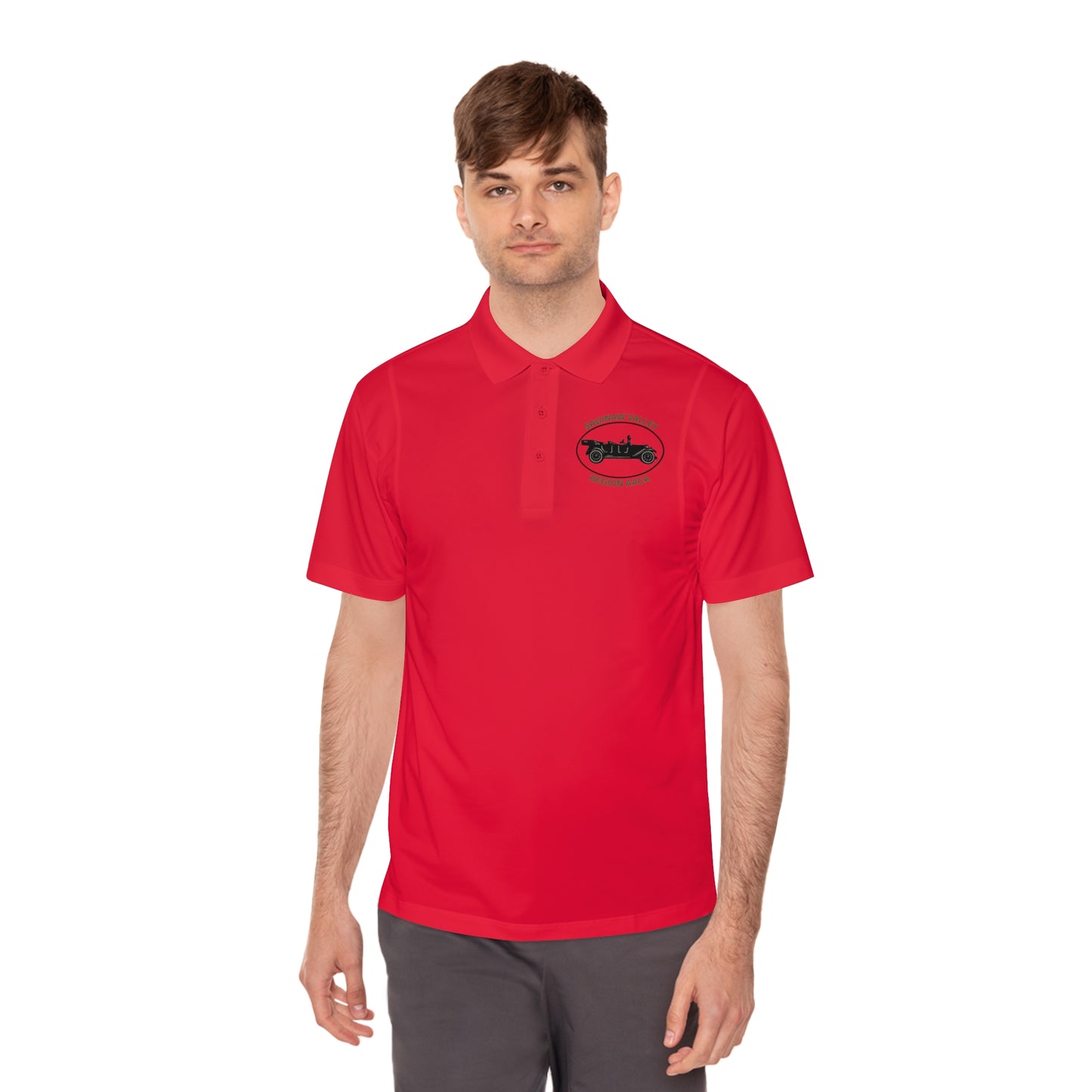 Saginaw Valley Region AACA Polo — Printed Sport Polo