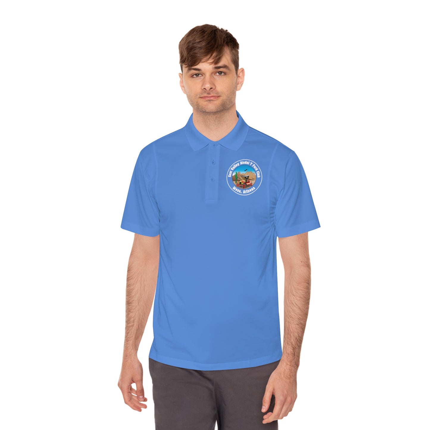 East Valley Model T Ford Club Men's Sport Polo Shirt