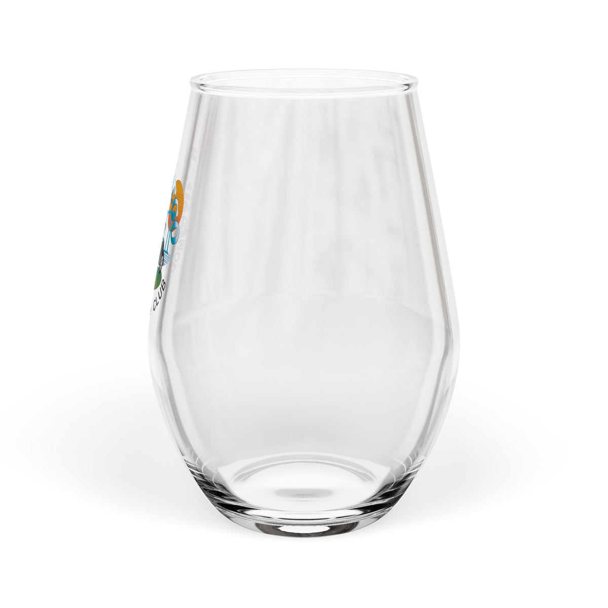 San Diego Model A Ford Club Stemless Wine Glass