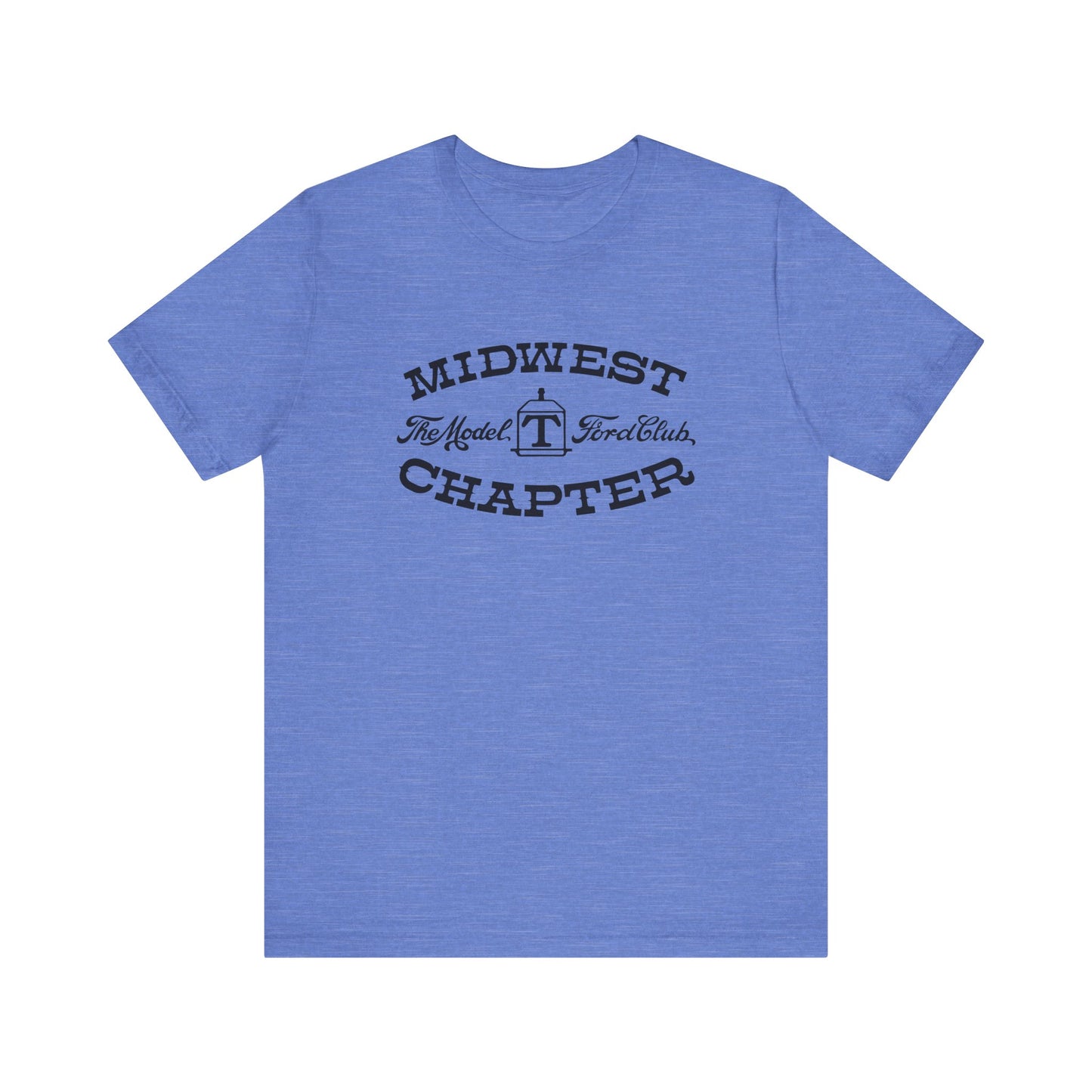 Midwest Chapter - The Model T Ford Club (front logo) T-Shirt