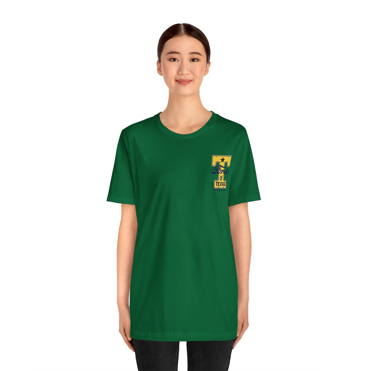 T Fords of Texas (front and back print) Unisex Jersey Short Sleeve Tee