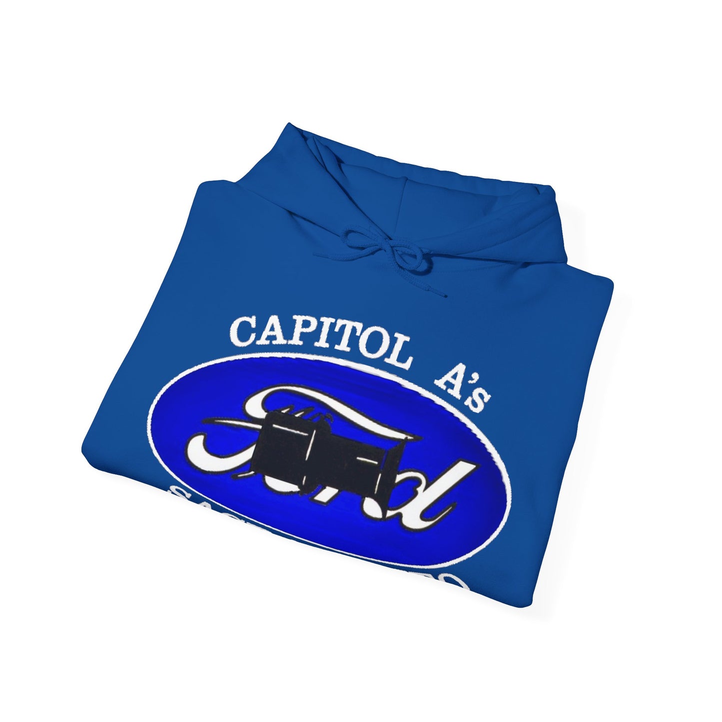 Capitol A's (front print) Unisex Heavy Blend™ Hooded Sweatshirt