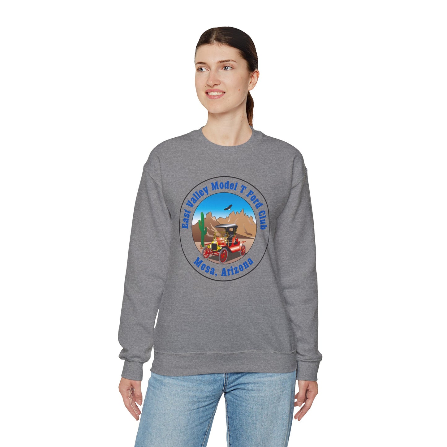 East Valley Model T Ford Club Unisex Heavy Blend™ Crewneck Sweatshirt