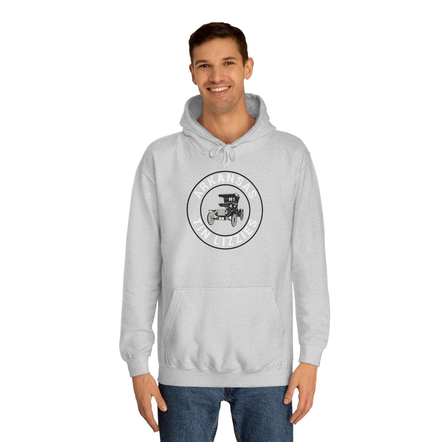 Arkansas Tin Lizzies Unisex College Hoodie