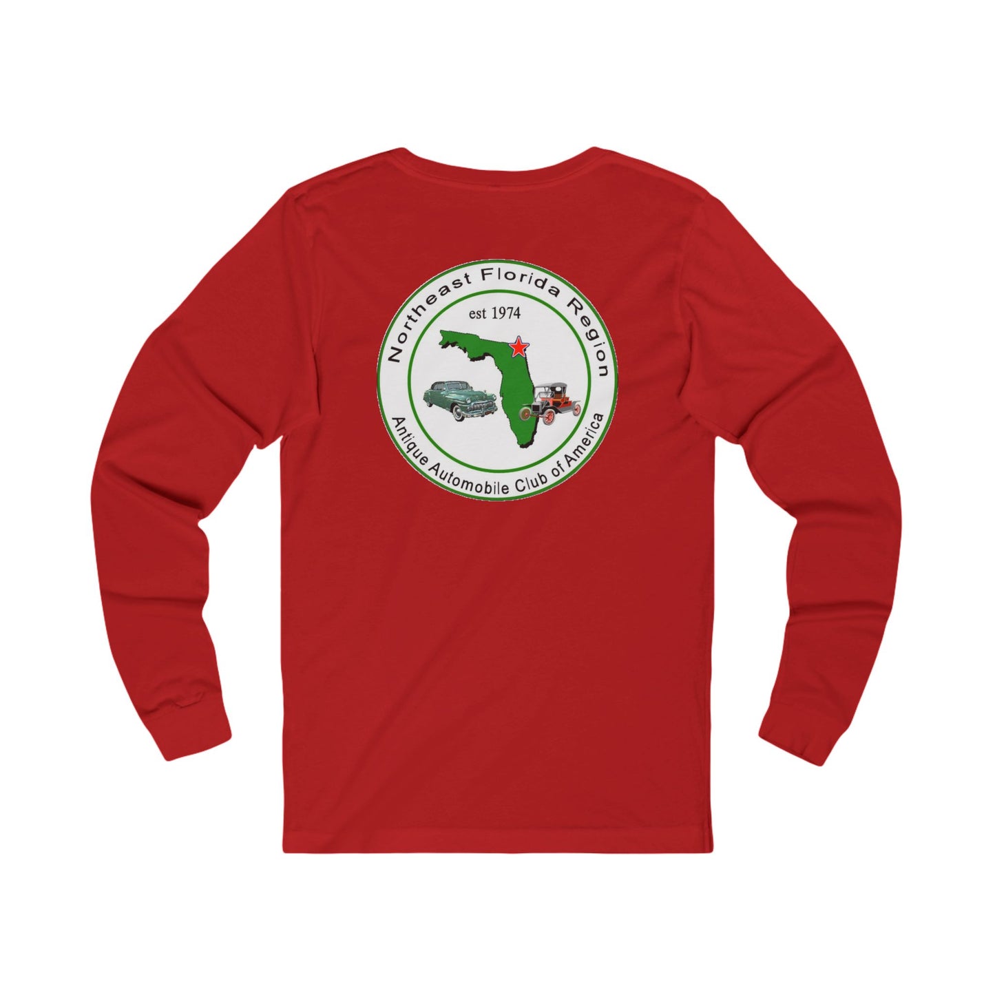 Northeast Florida Region AACA Unisex Jersey Long Sleeve Tee