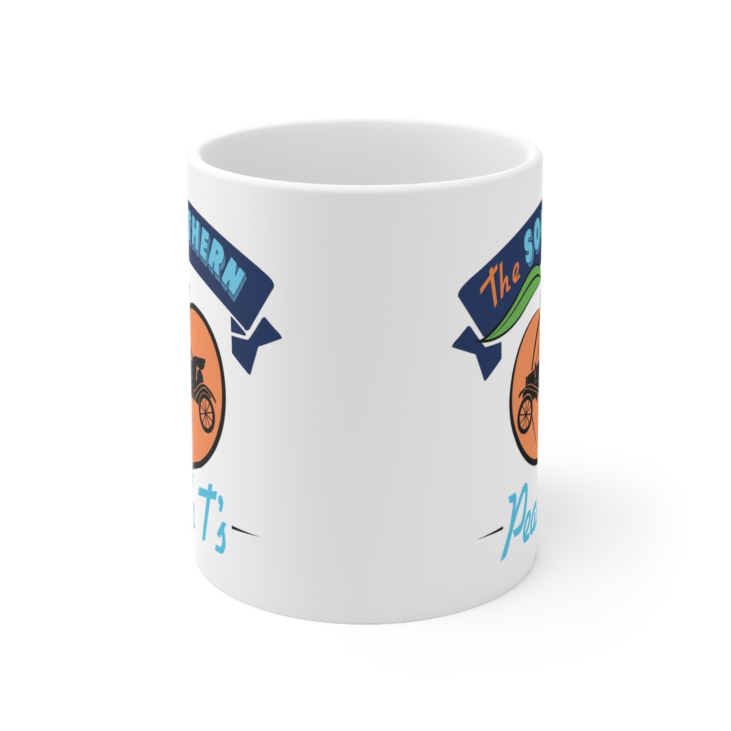 The Southern Peach T's Ceramic Mug 11oz