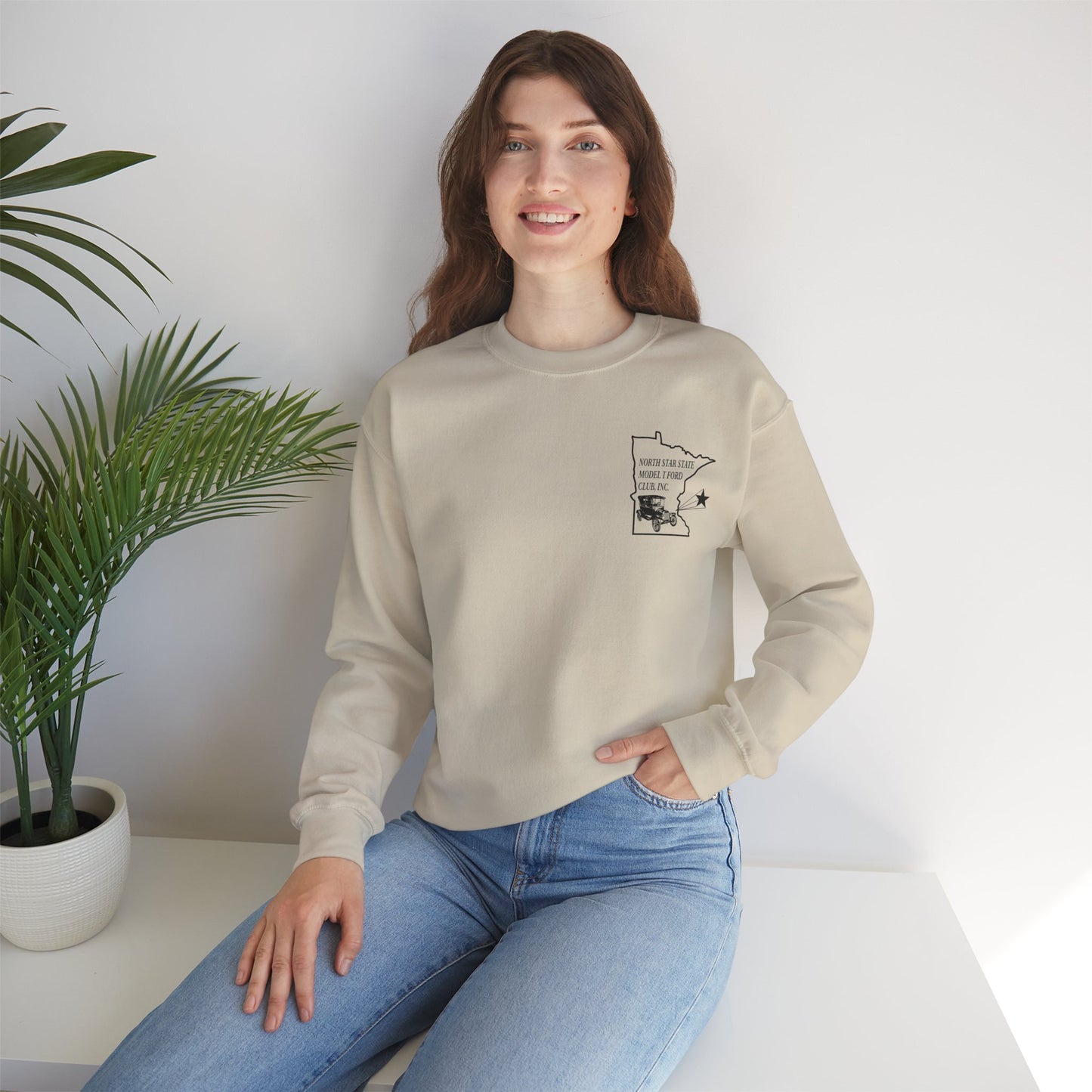 North Star State Model T Ford Club, Inc. Unisex Heavy Blend™ Crewneck Sweatshirt