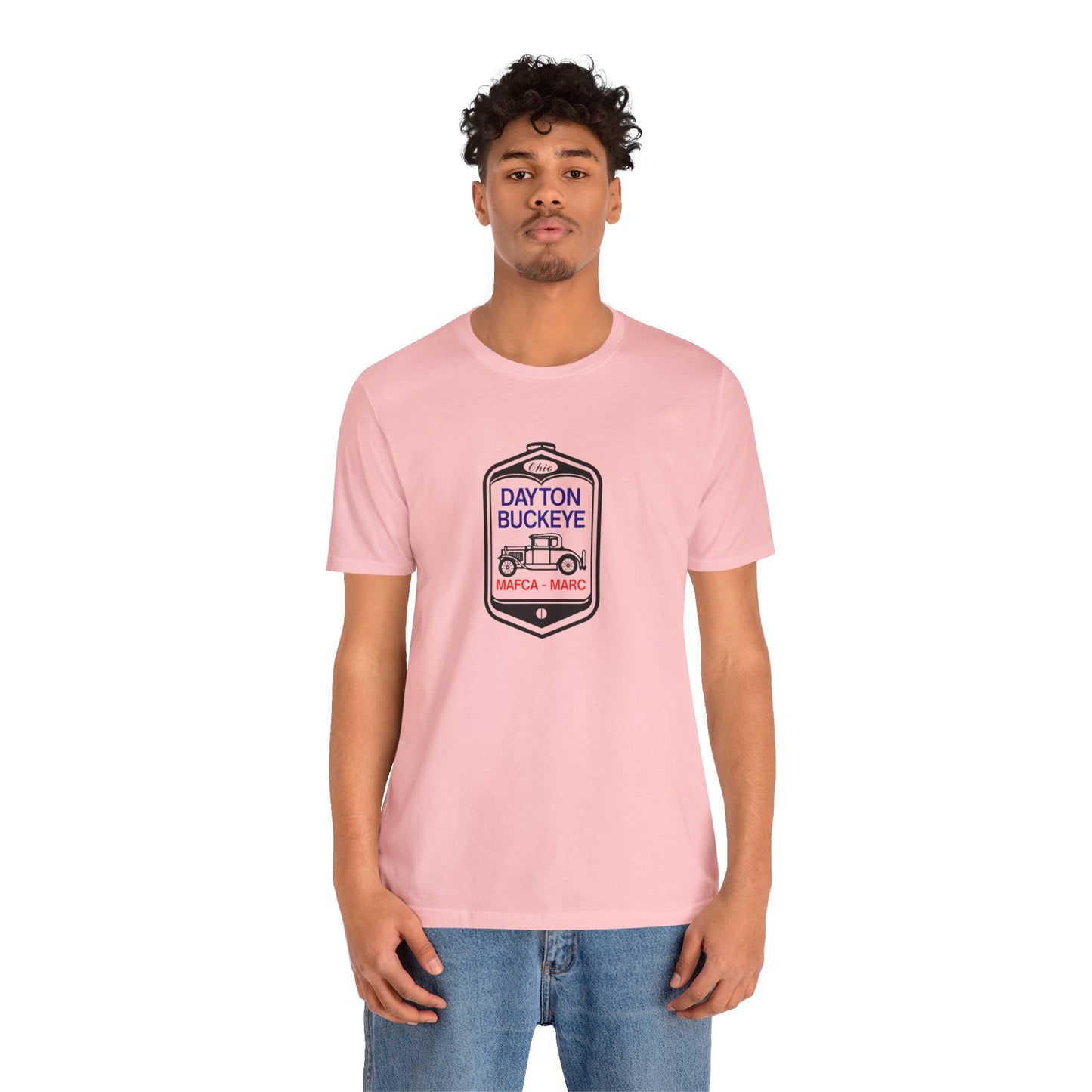 Dayton Buckeye (large front logo) Unisex Jersey Short Sleeve Tee