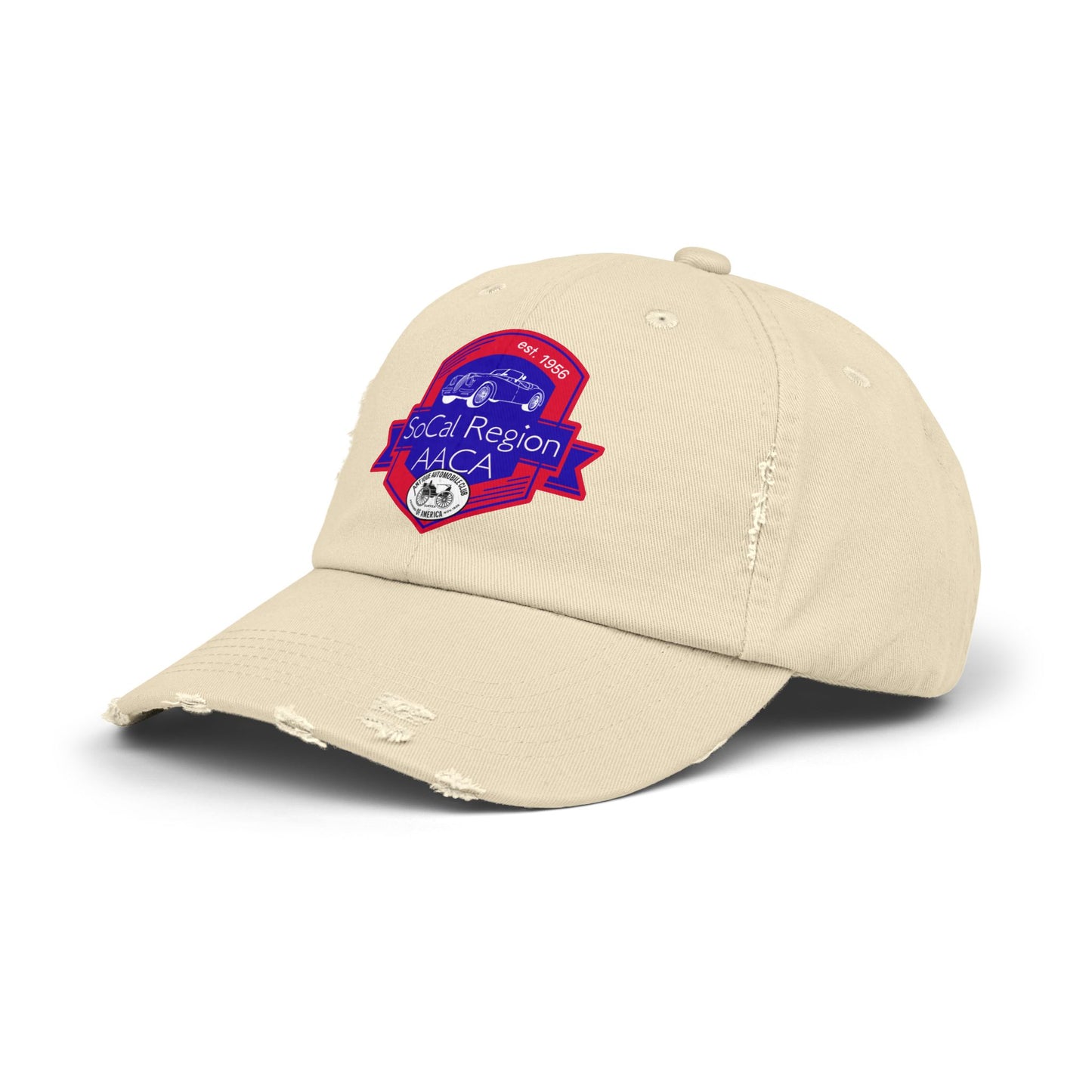 Vintage Inspired SoCal Region AACA Distressed Cap