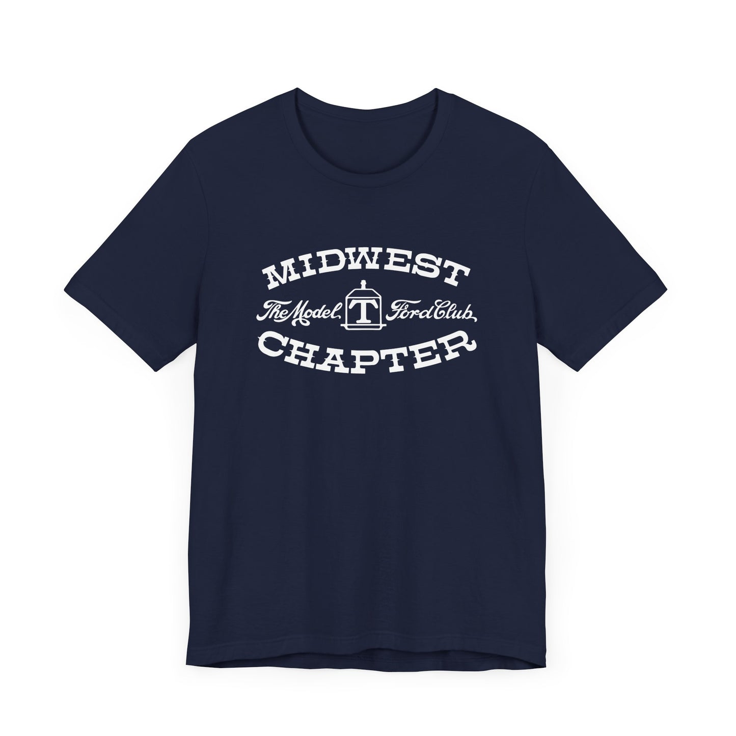 Midwest Chapter - The Model T Ford Club (front logo) T-Shirt