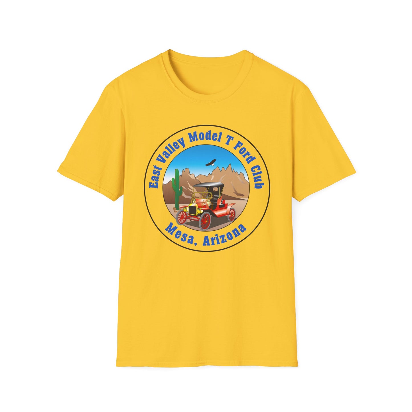 East Valley Model T Ford Club Unisex Softstyle T-Shirt