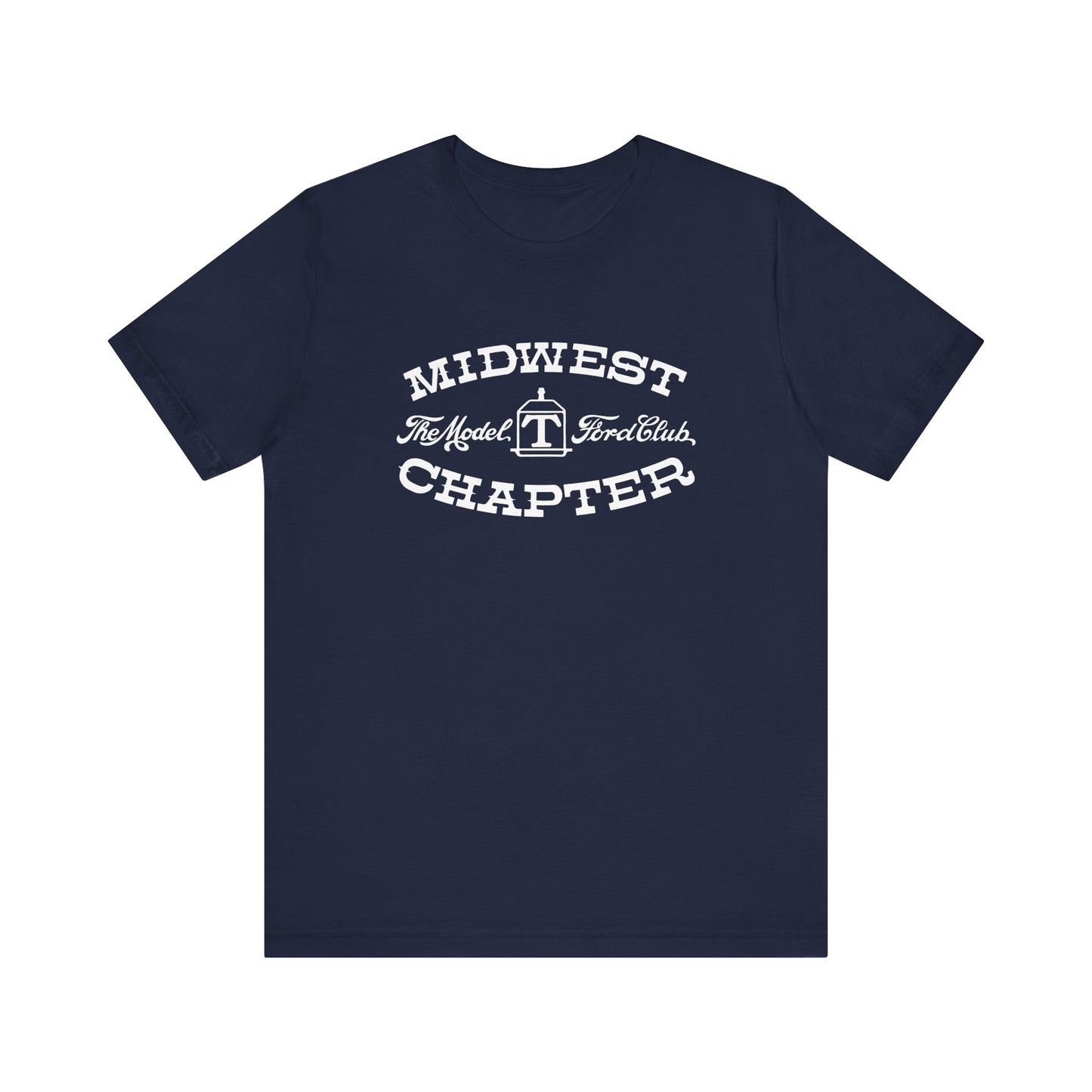 Midwest Chapter - The Model T Ford Club (front logo) T-Shirt