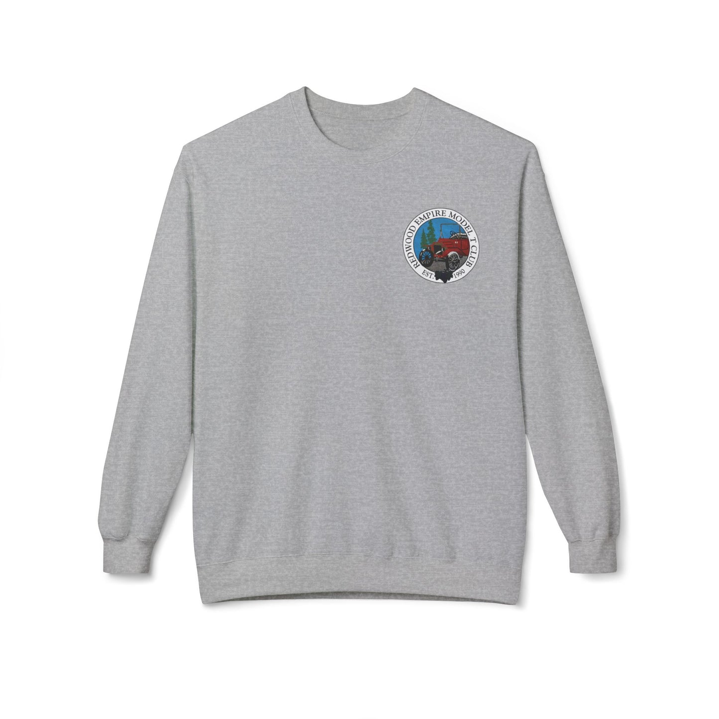 Redwood Empire Model T Club Sweatshirt - Softstyle Crewneck for Classic Car Enthusiasts