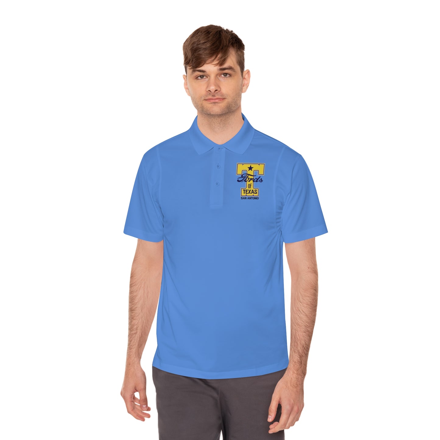 T Fords of Texas Men's Sport Polo Shirt