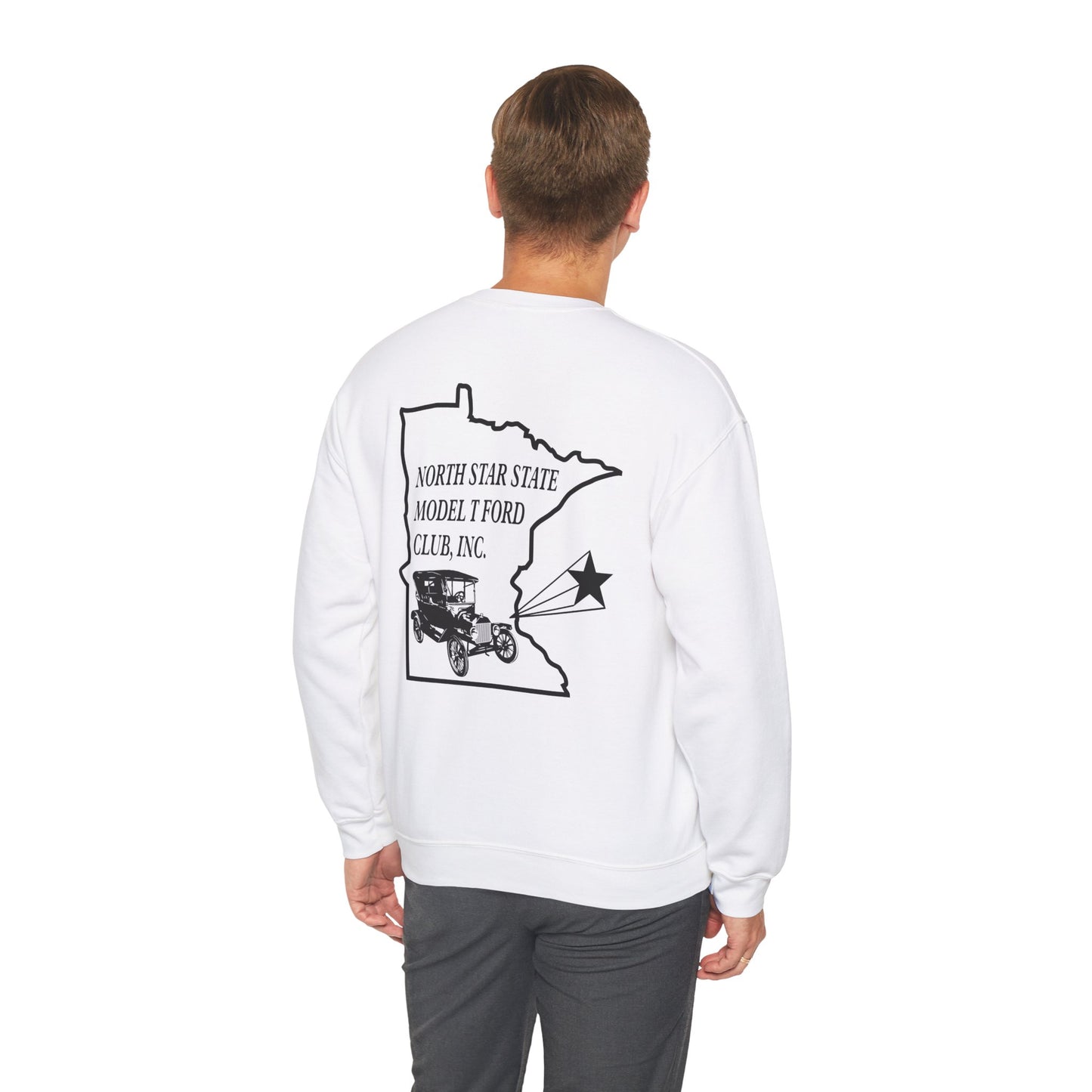 North Star State Model T Ford Club, Inc. Unisex Heavy Blend™ Crewneck Sweatshirt