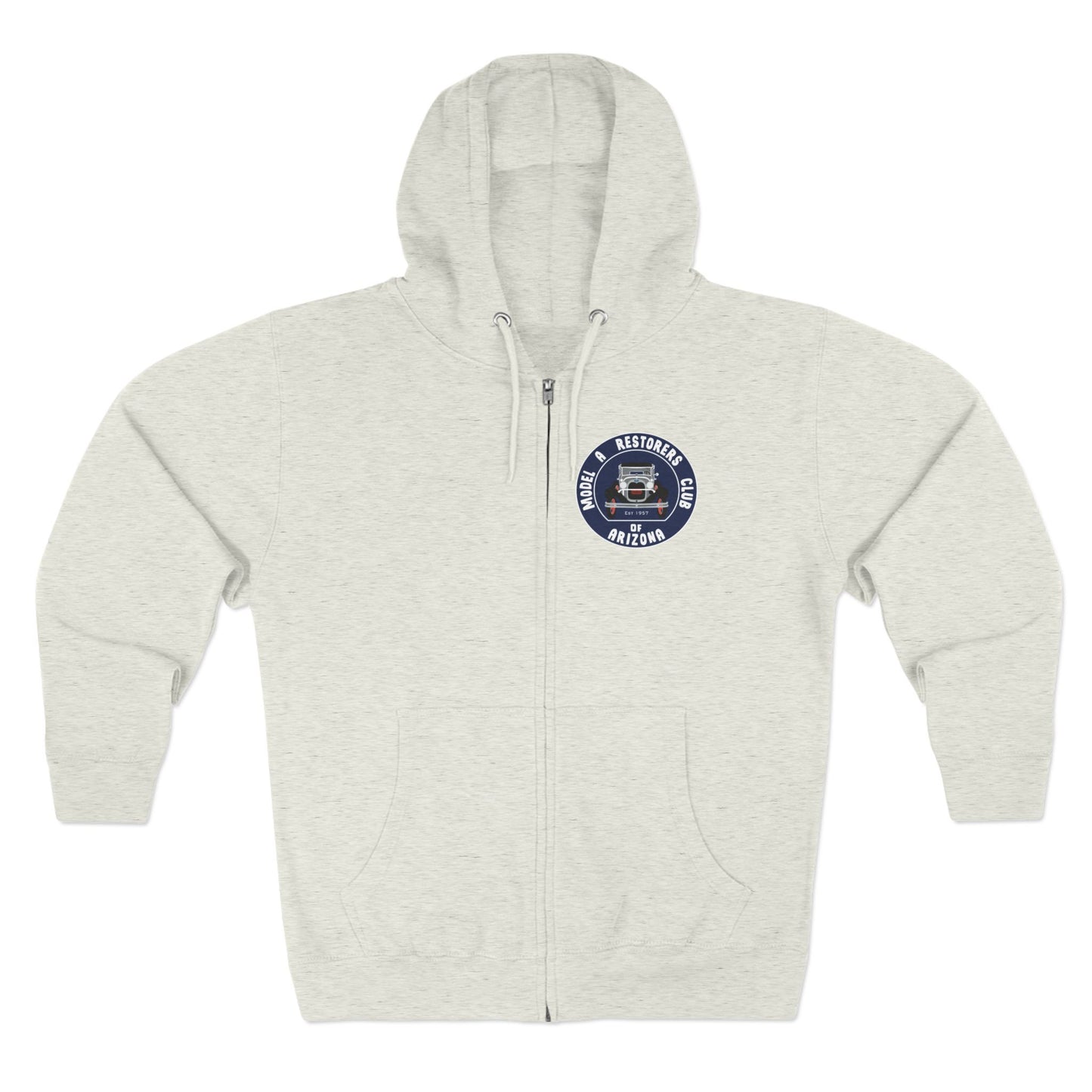 MARC of Arizona Unisex Zip Hoodie - Model A Restorers Club Arizona