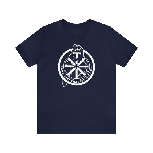 Down East Chapter Front Logo Unisex Jersey Short Sleeve Tee