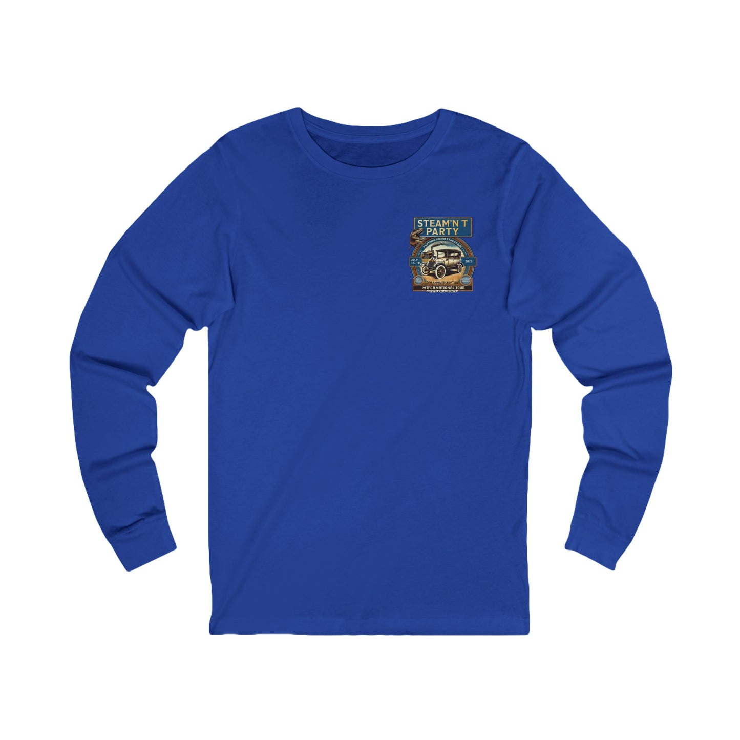Foothills Model T Ford Club STEAM'N T PARTY Long Sleeve Tee