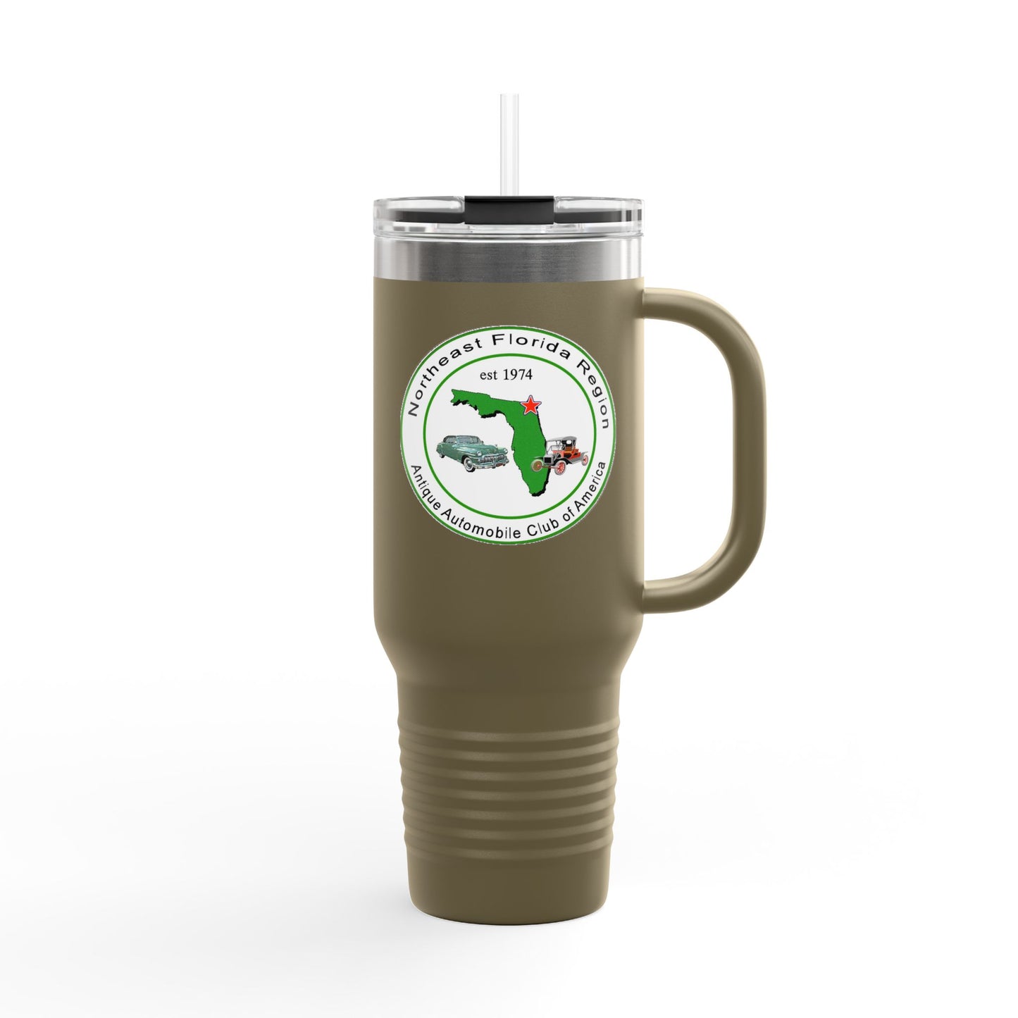 Northeast Florida Region AACA Insulated Travel Mug - Perfect for Road Trips & Outdoor Adventures