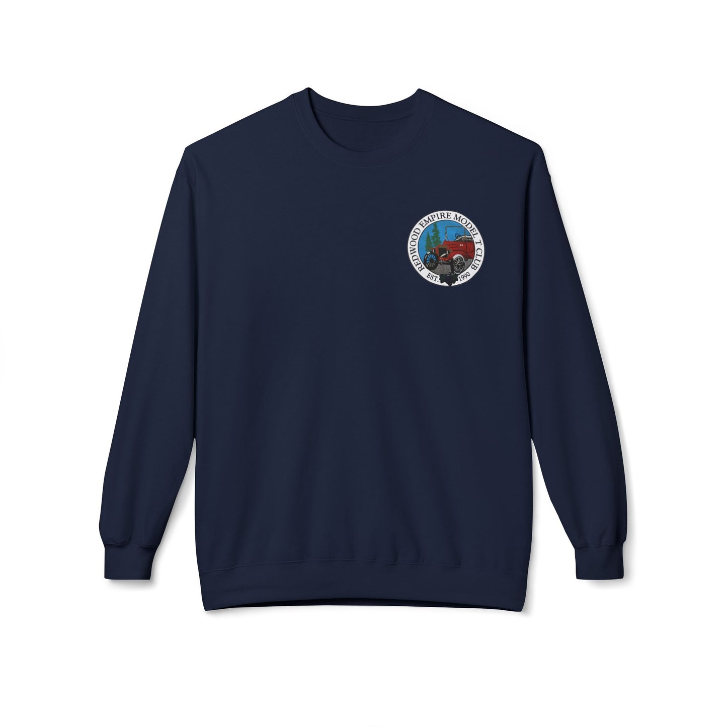 Redwood Empire Model T Club Sweatshirt - Softstyle Crewneck for Classic Car Enthusiasts