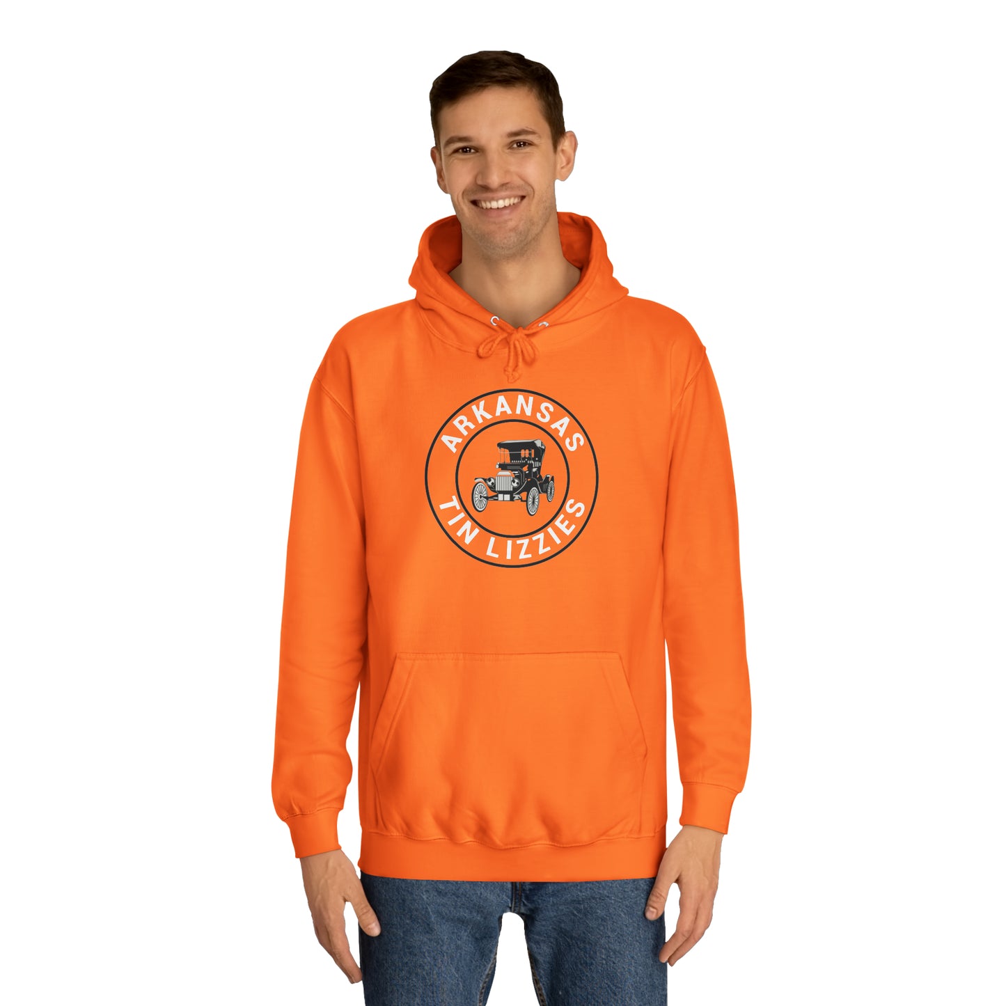 Arkansas Tin Lizzies Unisex College Hoodie