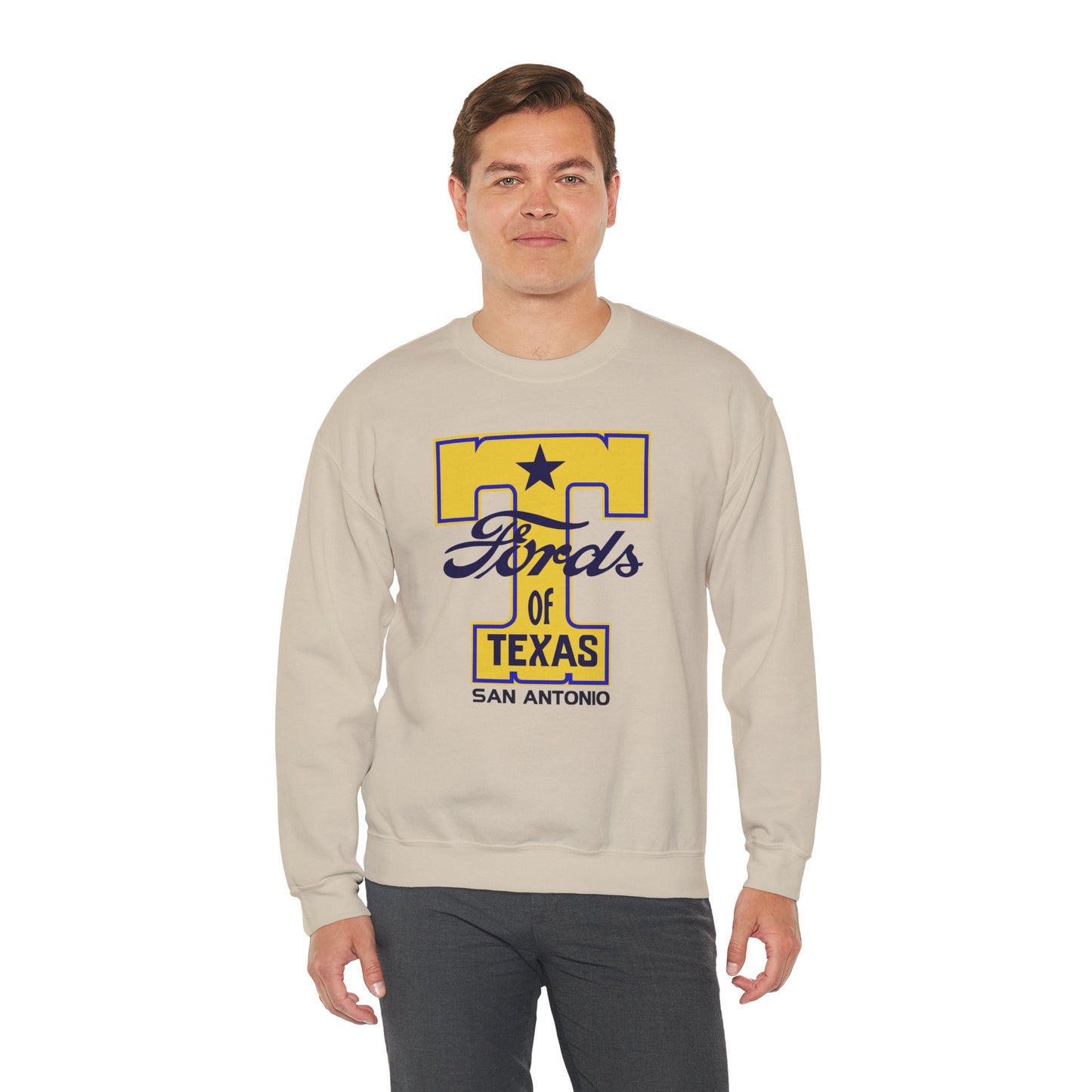 T Fords of Texas Unisex Heavy Blend™ Crewneck Sweatshirt