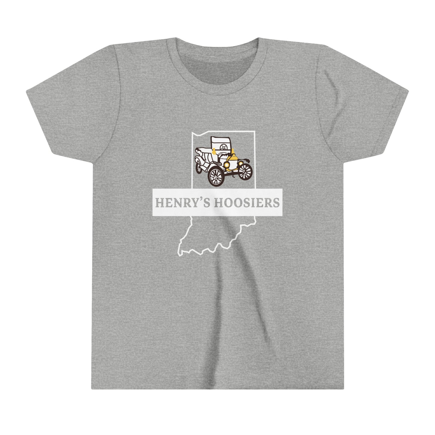 Henry's Hoosiers Model T Club Youth Short Sleeve Tee