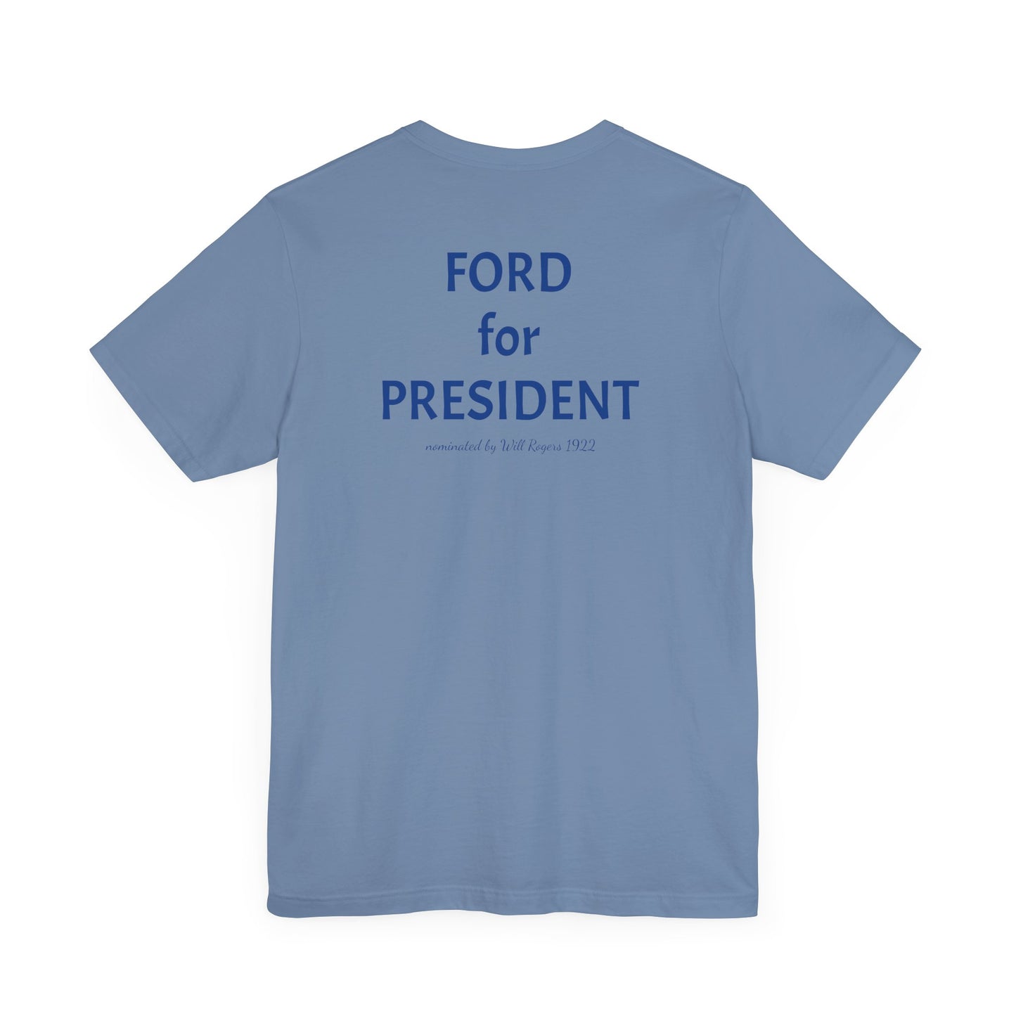 Will Rogers Model A Club - Unisex Jersey Short Sleeve T-Shirt - FORD for PRESIDENT