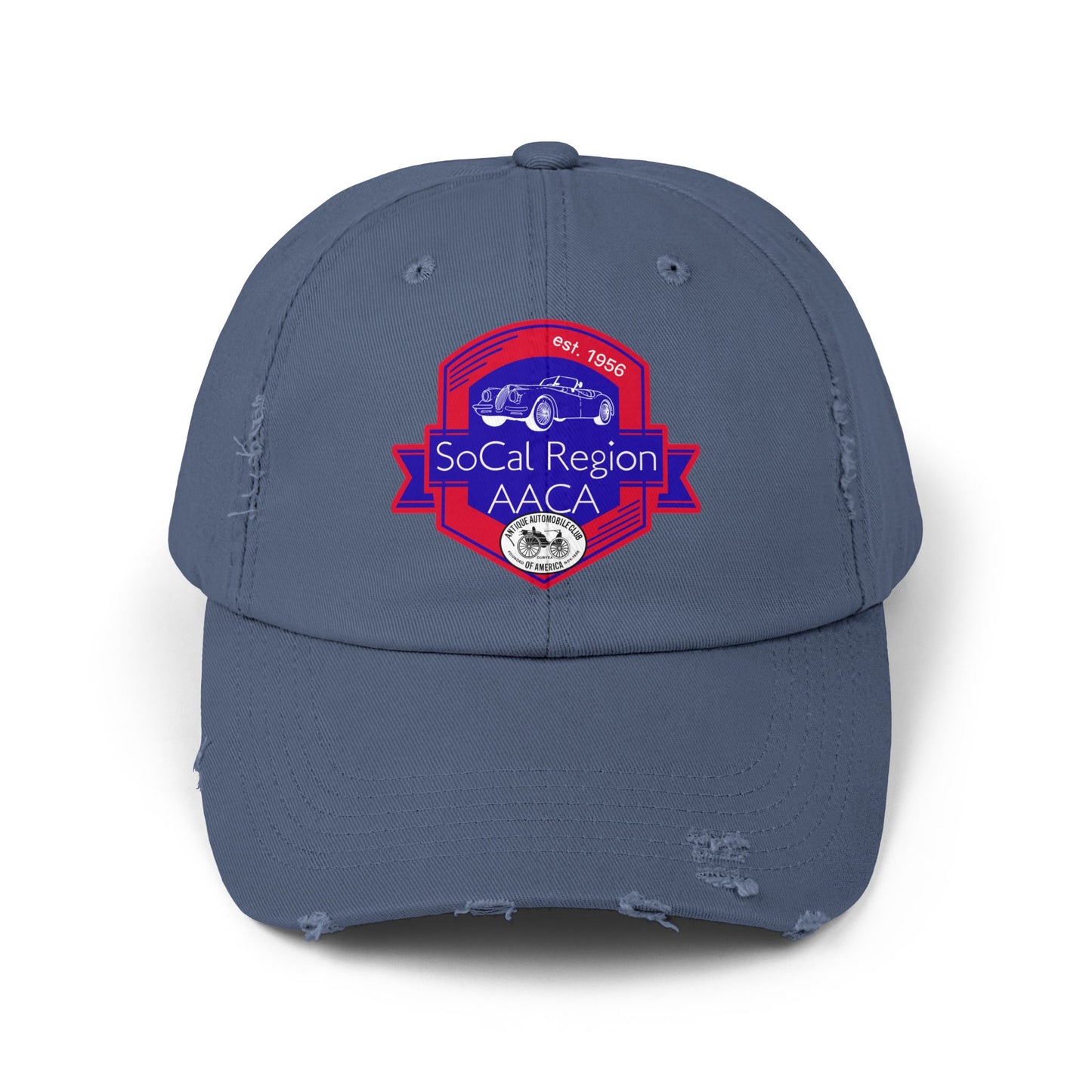 Vintage Inspired SoCal Region AACA Distressed Cap