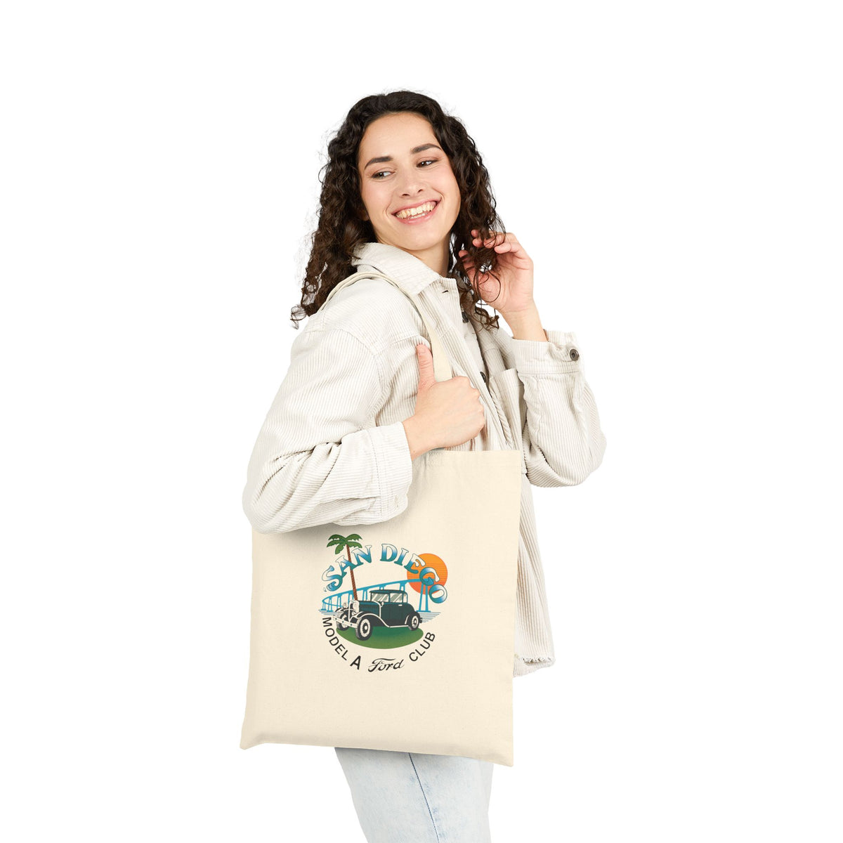 San Diego Model A Ford Club Vintage Beach Tote