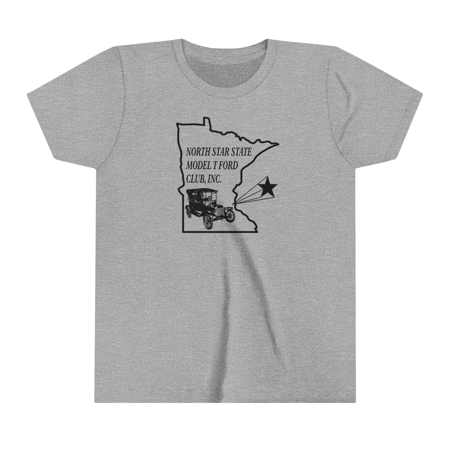North Star State Model T Ford Club, Inc. Youth Short Sleeve Tee