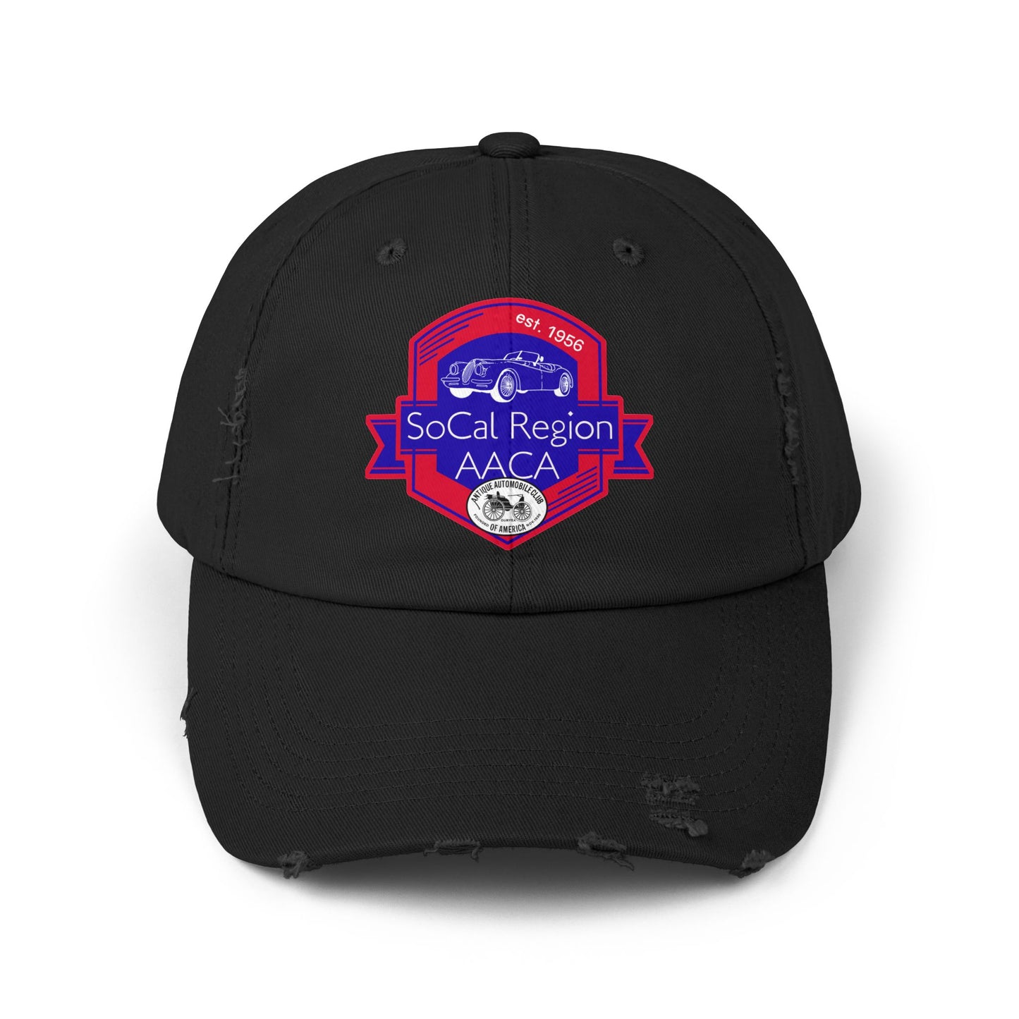 Vintage Inspired SoCal Region AACA Distressed Cap