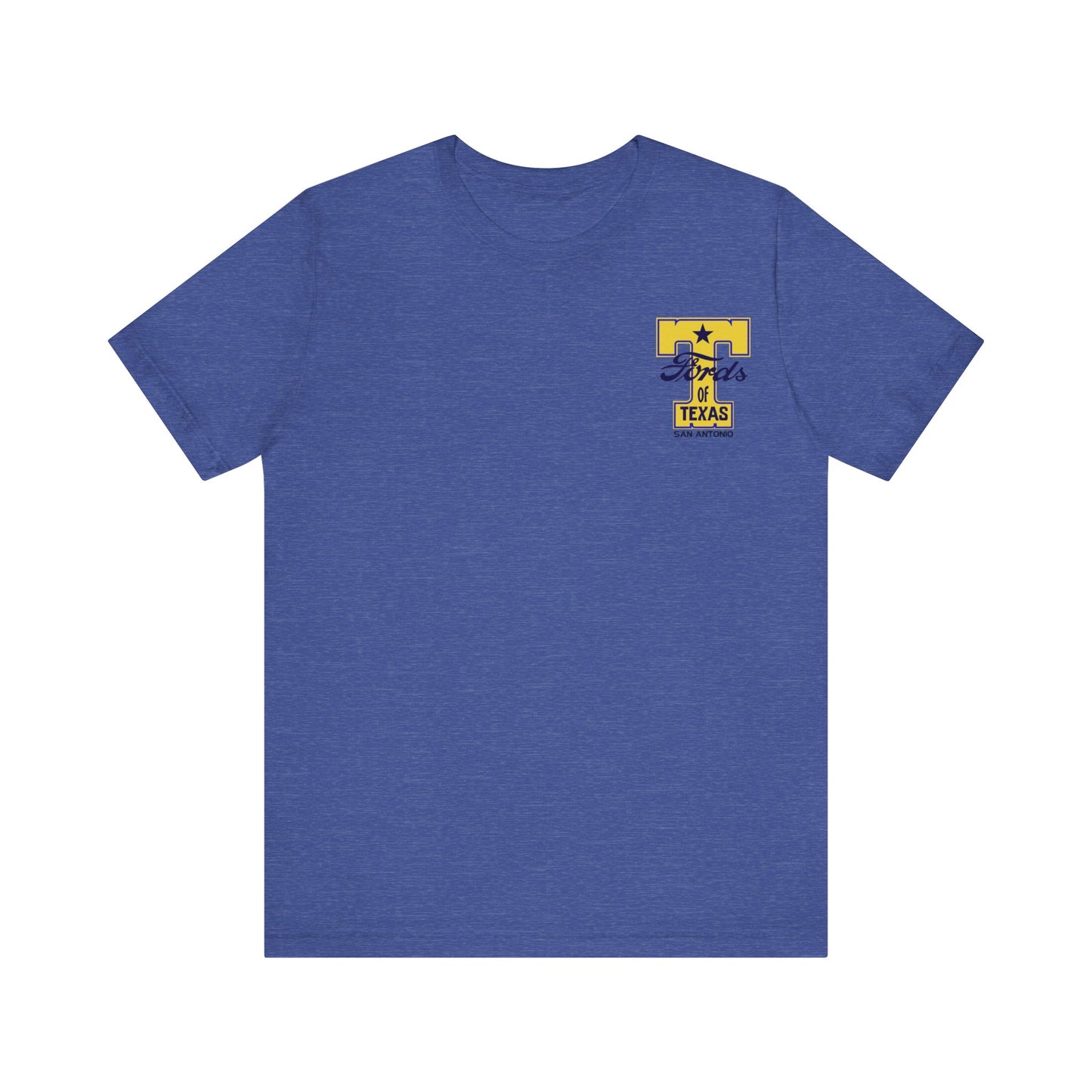 T Fords of Texas (front and back print) Unisex Jersey Short Sleeve Tee