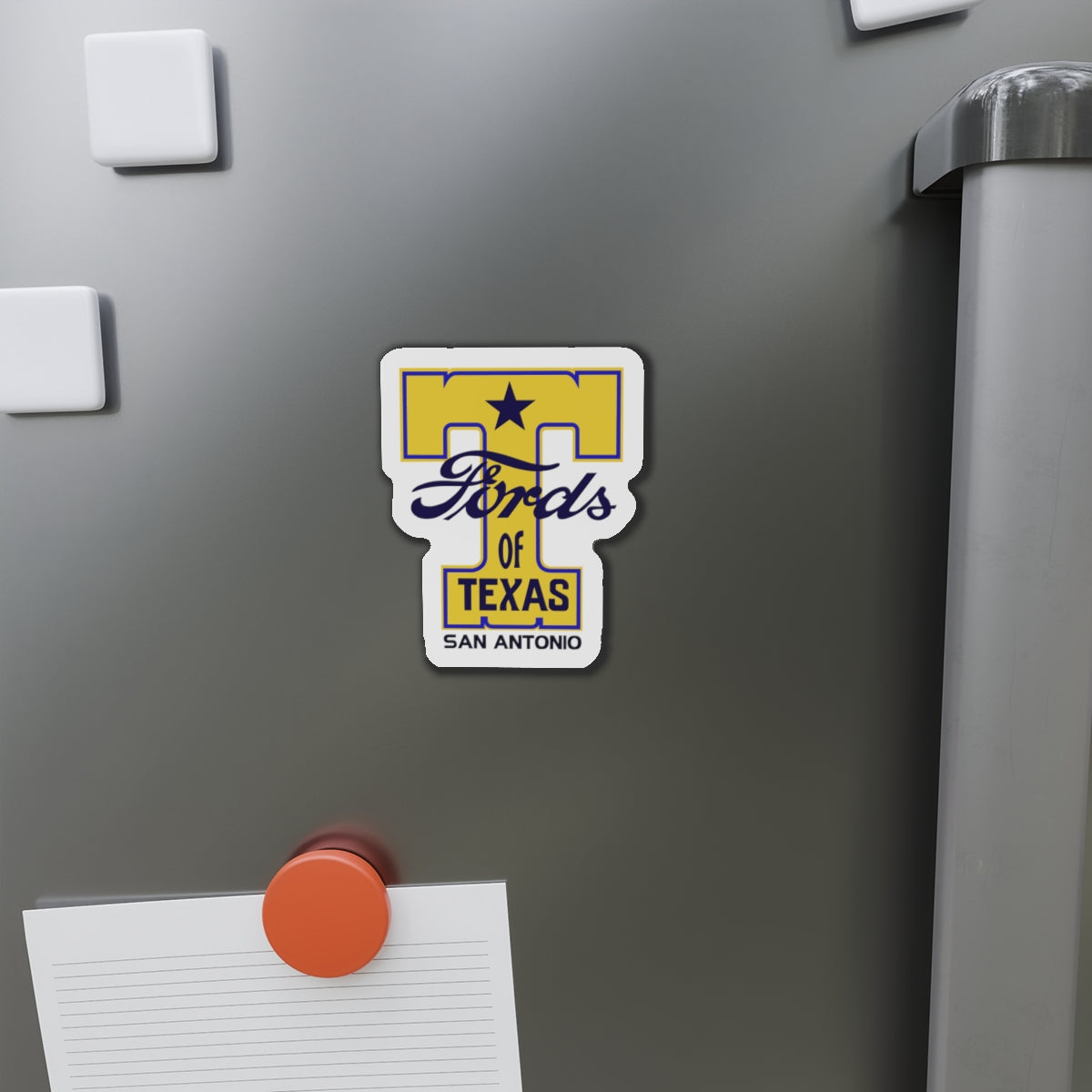 T Fords of Texas Die-Cut Magnets