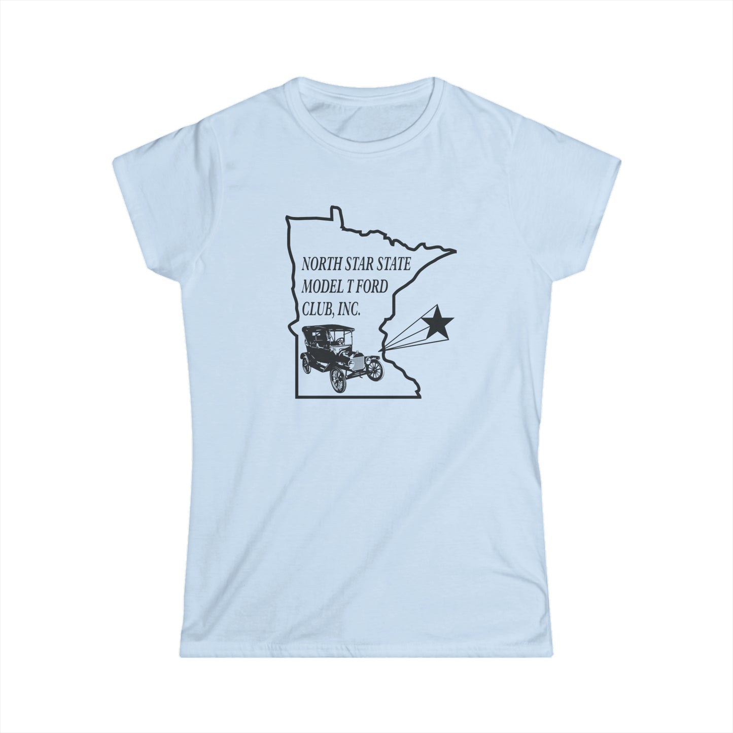 North Star State Model T Club Women's Softstyle Tee