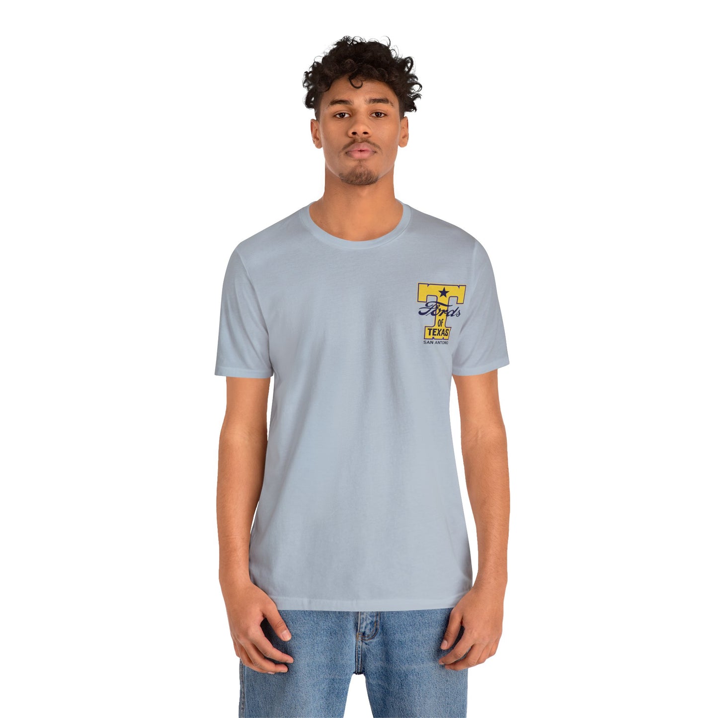T Fords of Texas (front and back print) Unisex Jersey Short Sleeve Tee