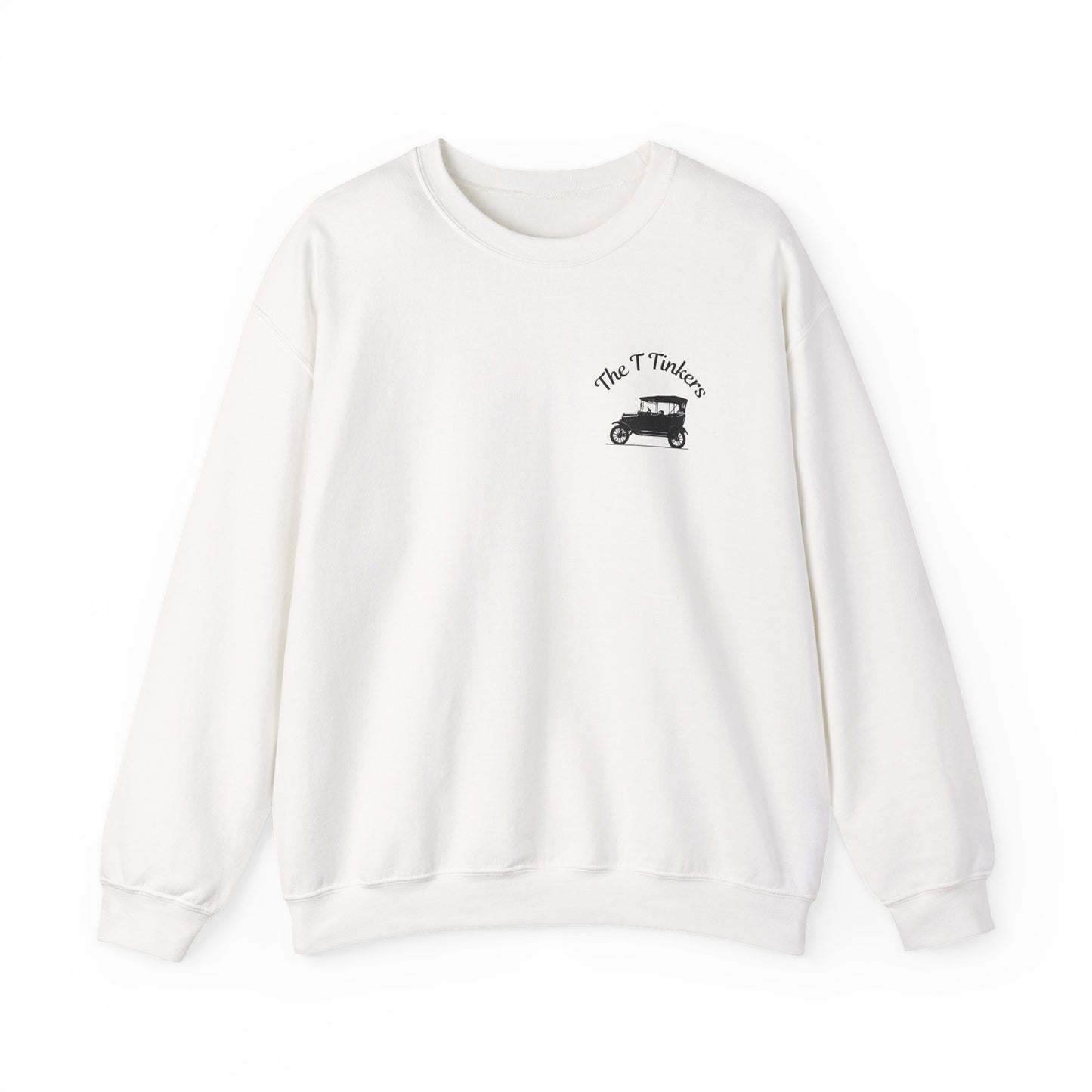 The T Tinkers of Southern NJ (front and back print) Unisex Heavy Blend™ Crewneck Sweatshirt