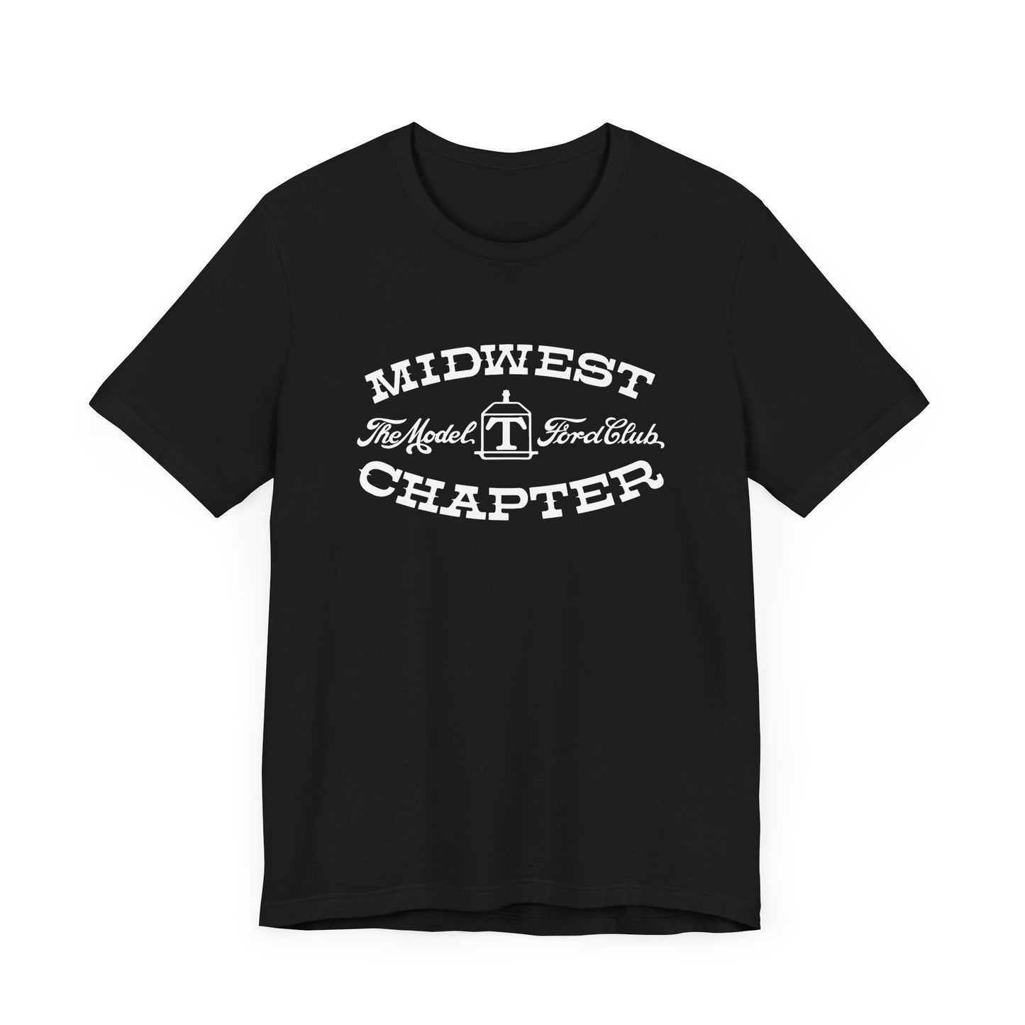 Midwest Chapter - The Model T Ford Club (front logo) T-Shirt