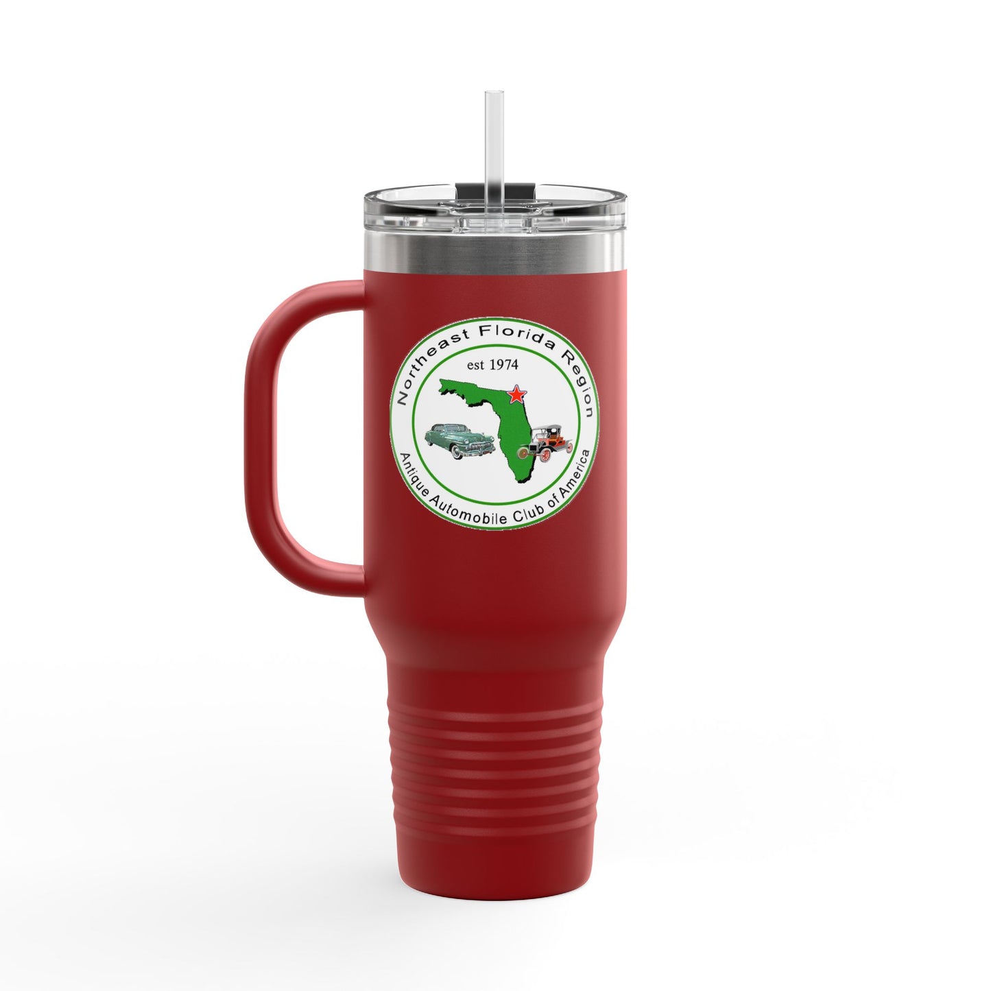 Northeast Florida Region AACA Insulated Travel Mug - Perfect for Road Trips & Outdoor Adventures