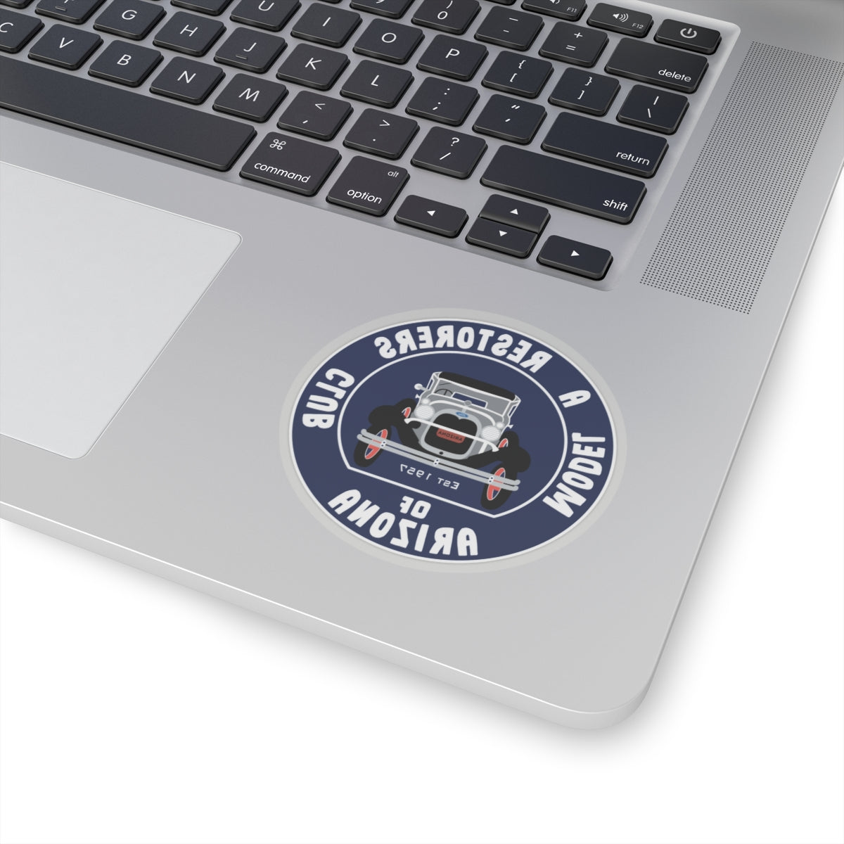 MARC of Arizona REVERSED Kiss-Cut Stickers - Perfect for INSIDE your windshield.