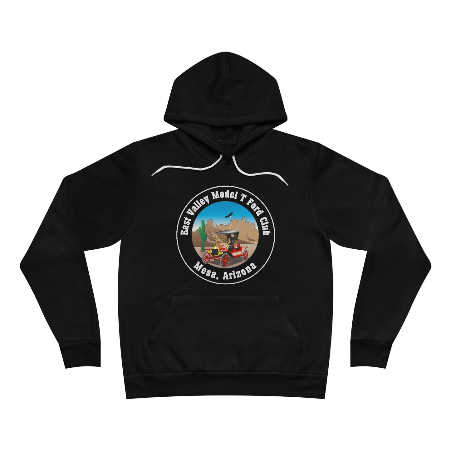East Valley Model T Ford Club Unisex Sponge Fleece Pullover Hoodie