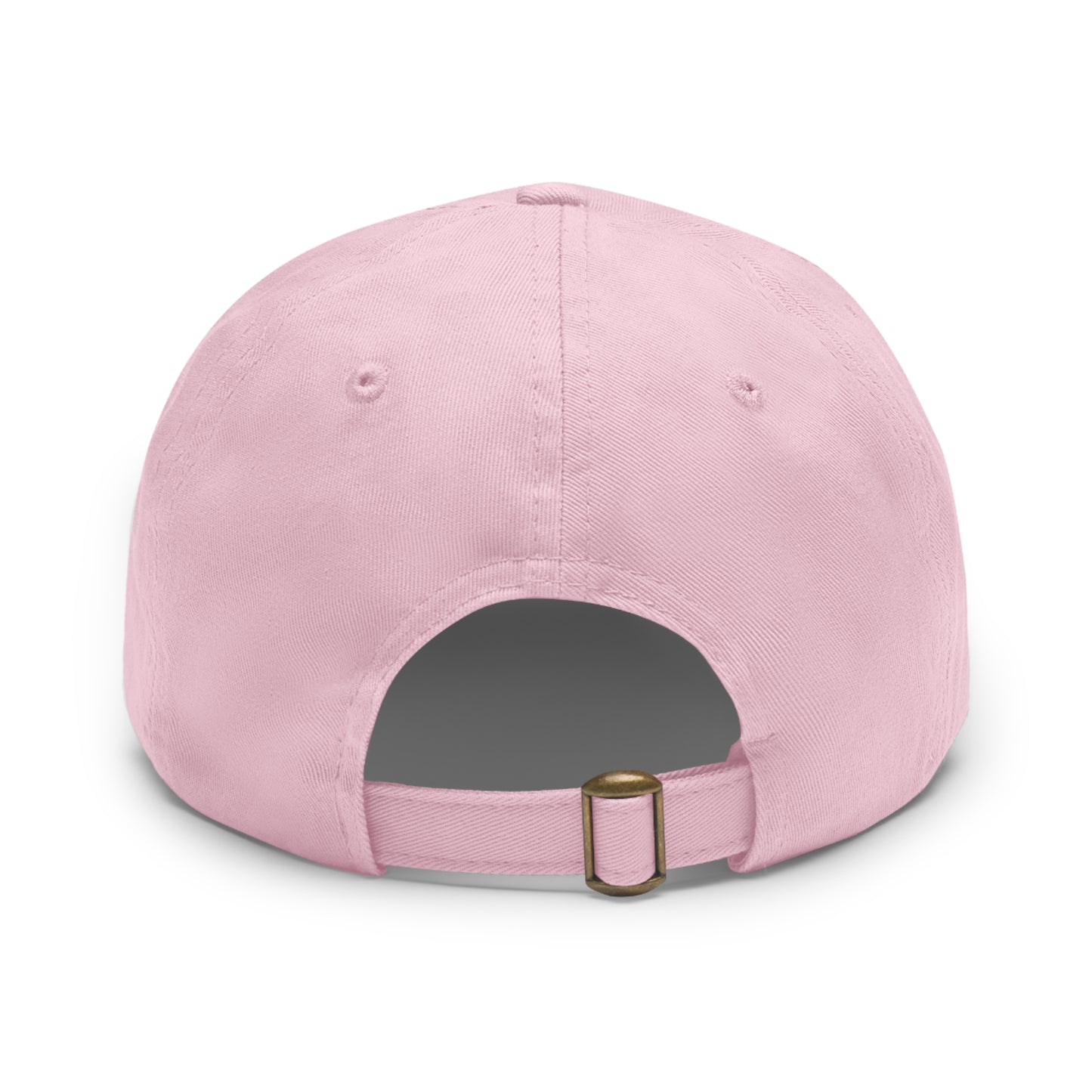 Henry's Hoosiers Dad Hat with Leather Patch (Round)