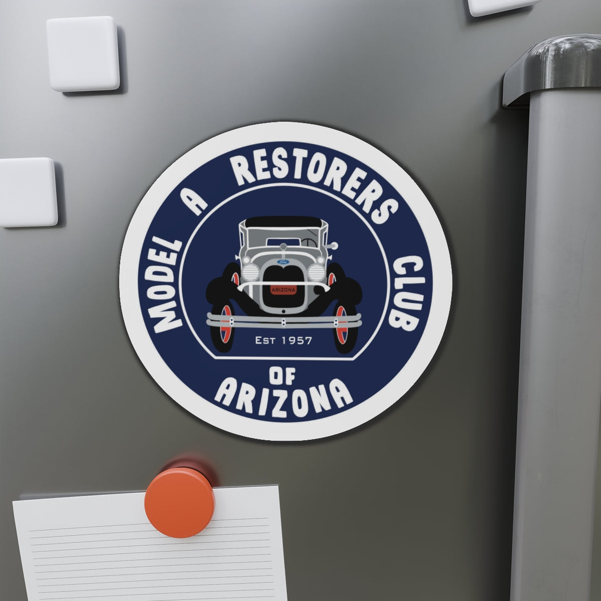 Model A Restorers Club of Arizona Die-Cut Magnet - Great for your car trailer!