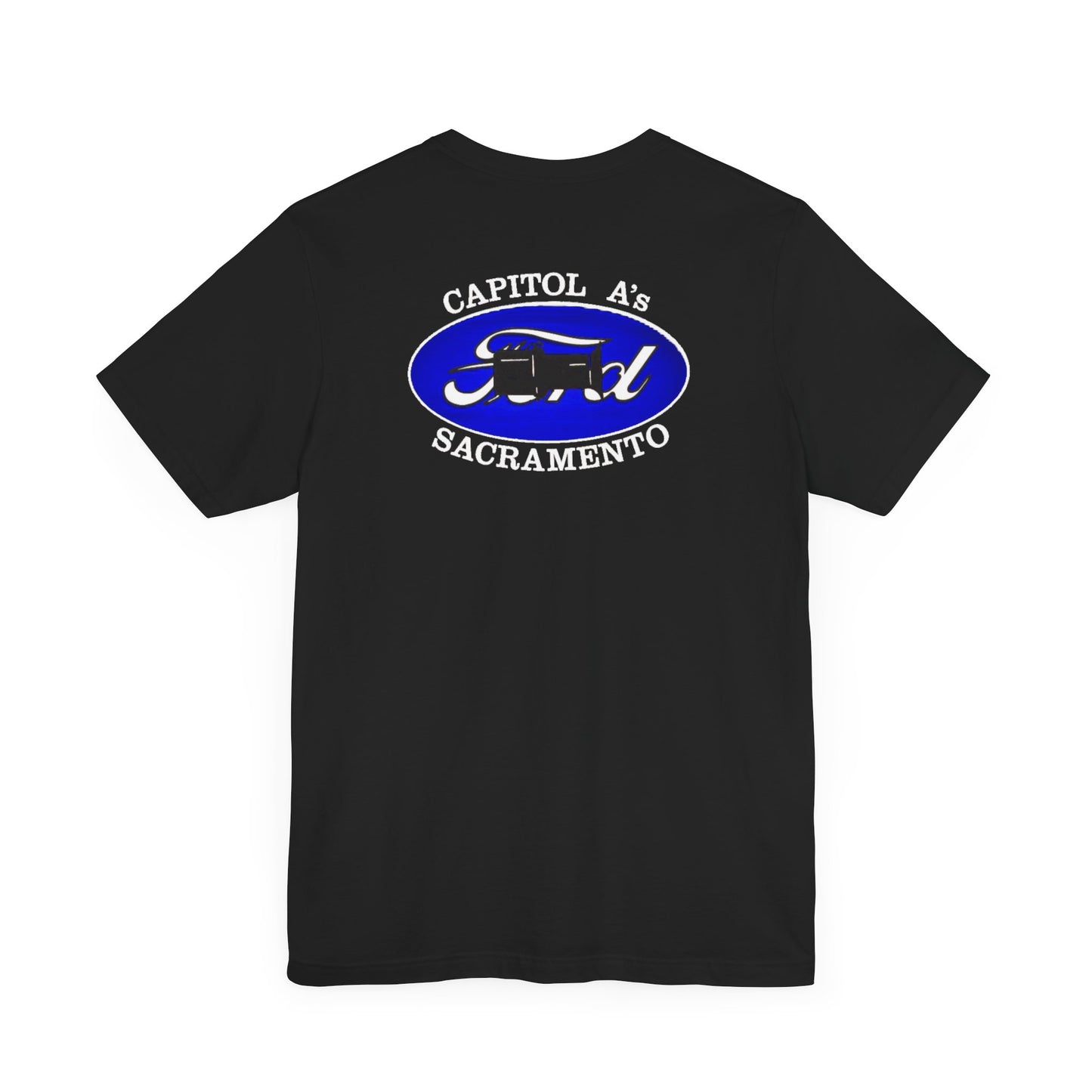 Capitol A's (front and back print) Unisex Jersey Short Sleeve Tee