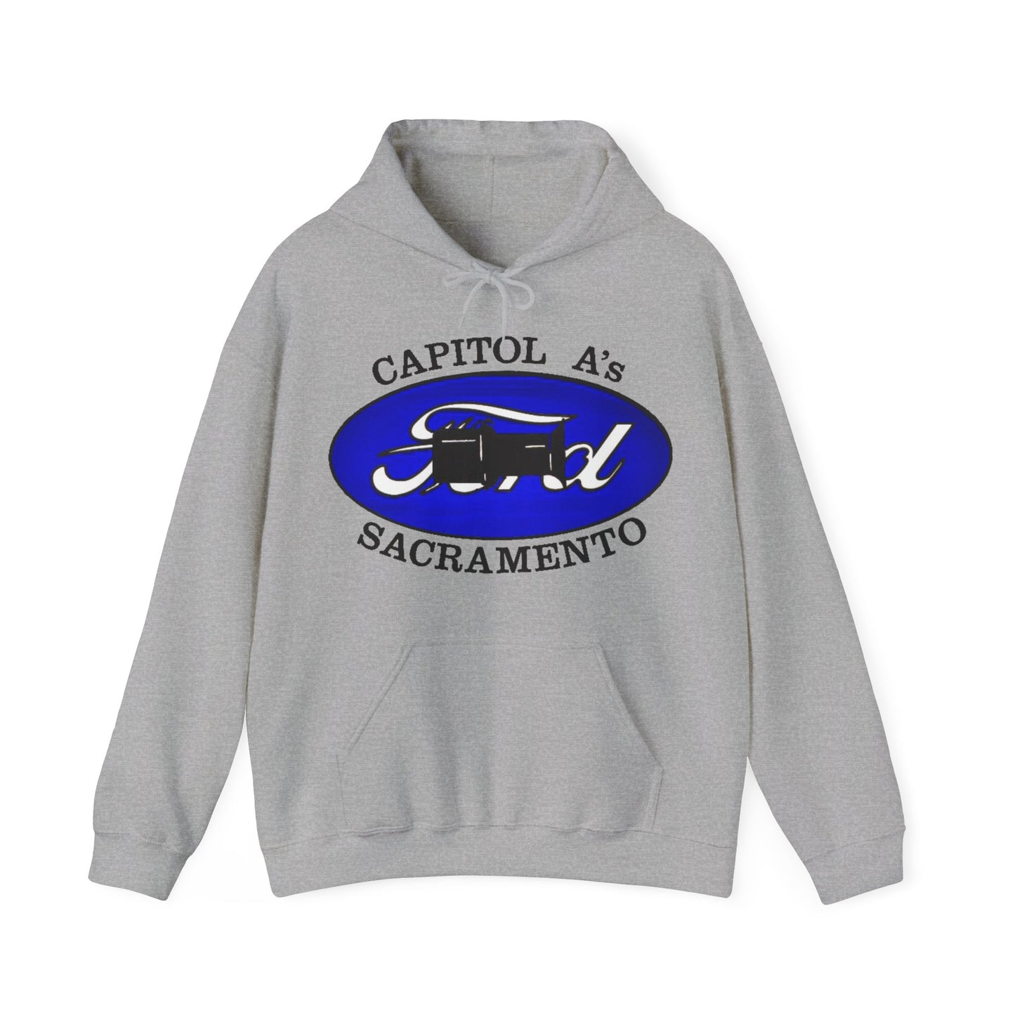 Capitol A's (front print) Unisex Heavy Blend™ Hooded Sweatshirt