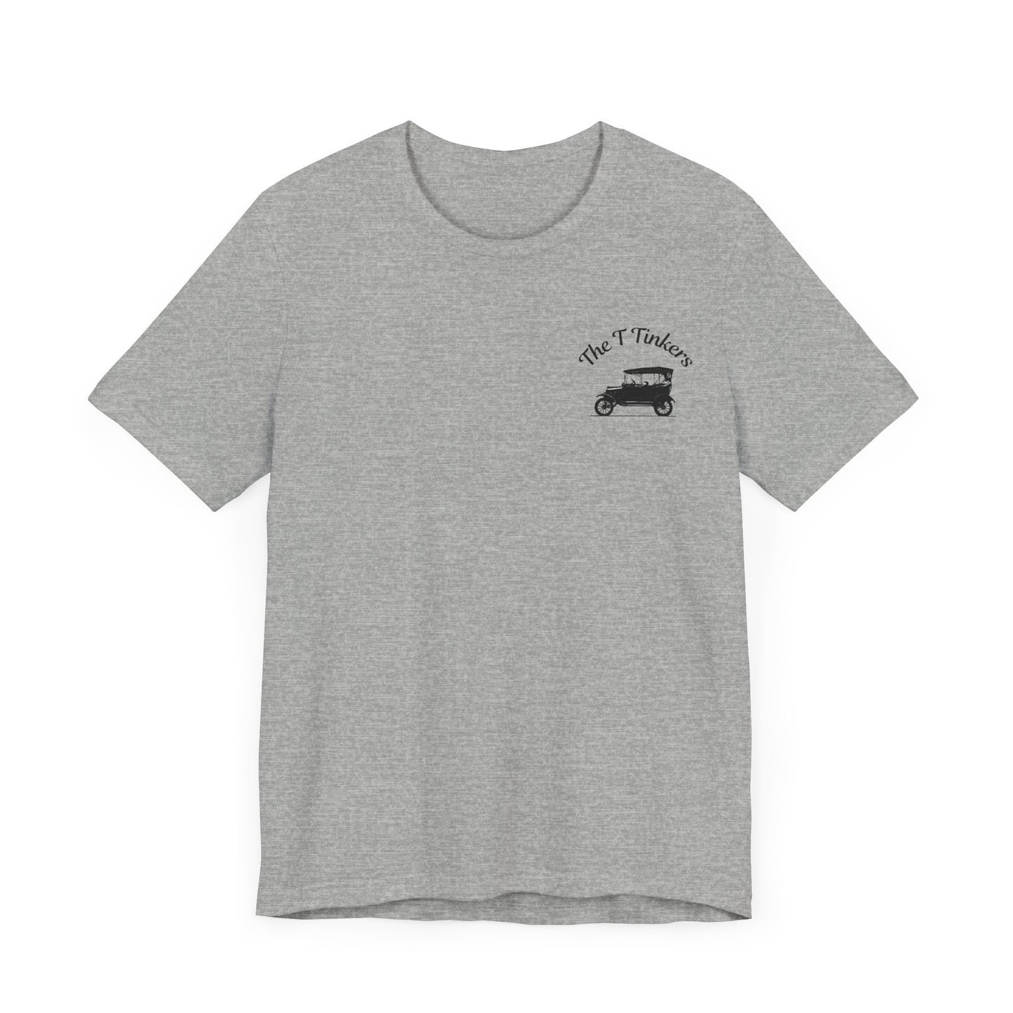 The T Tinkers of Southern NJ (front and back print) Unisex Jersey Short Sleeve Tee